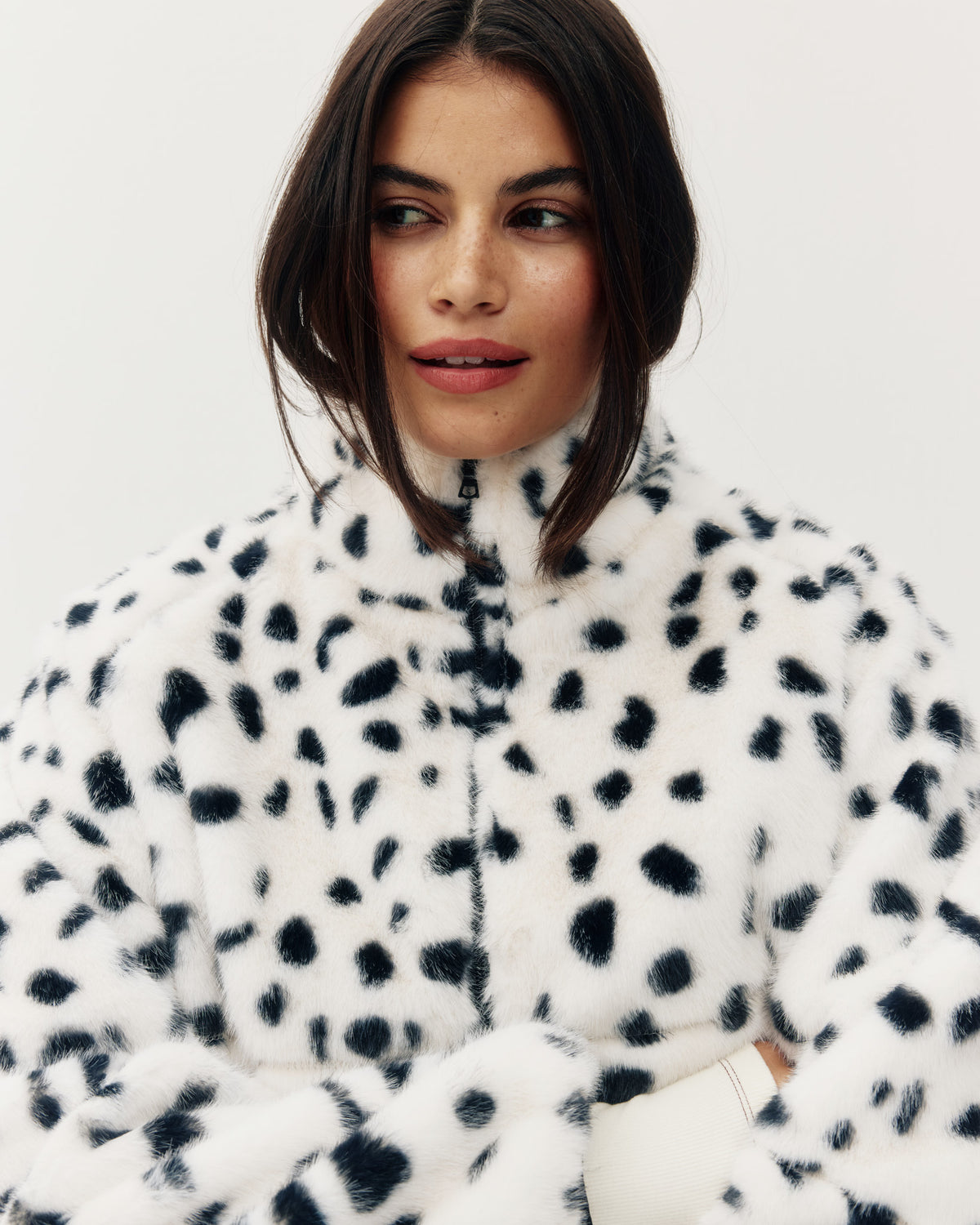 Tachette Faux-Fur Zipup