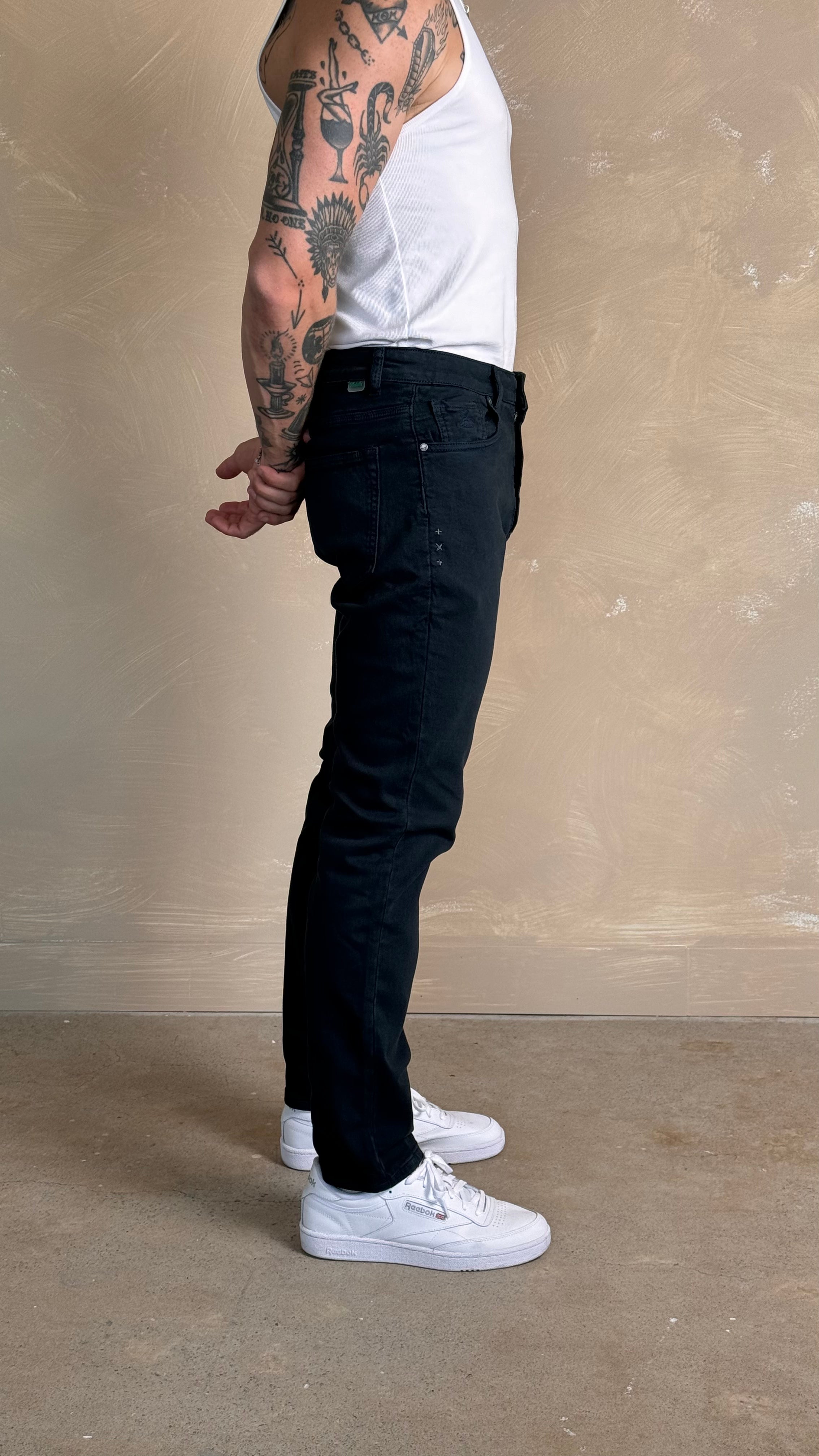 Super Stretch Knit Denim - Slim