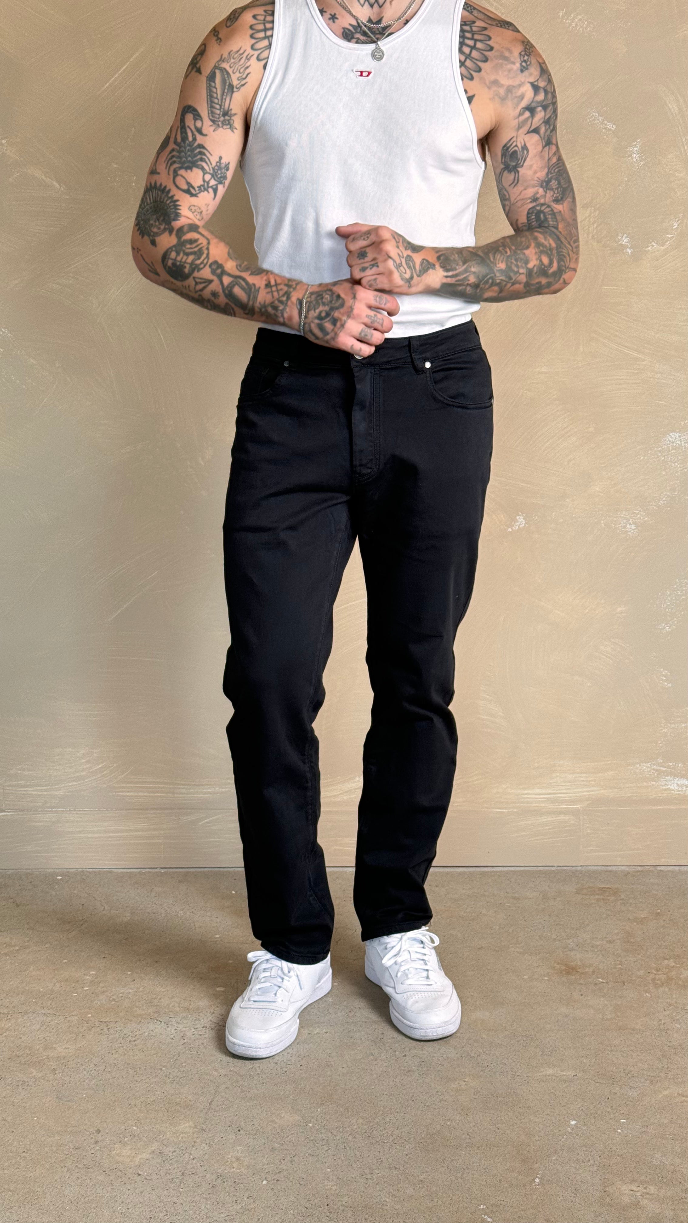 Super Stretch Knit Denim - Slim