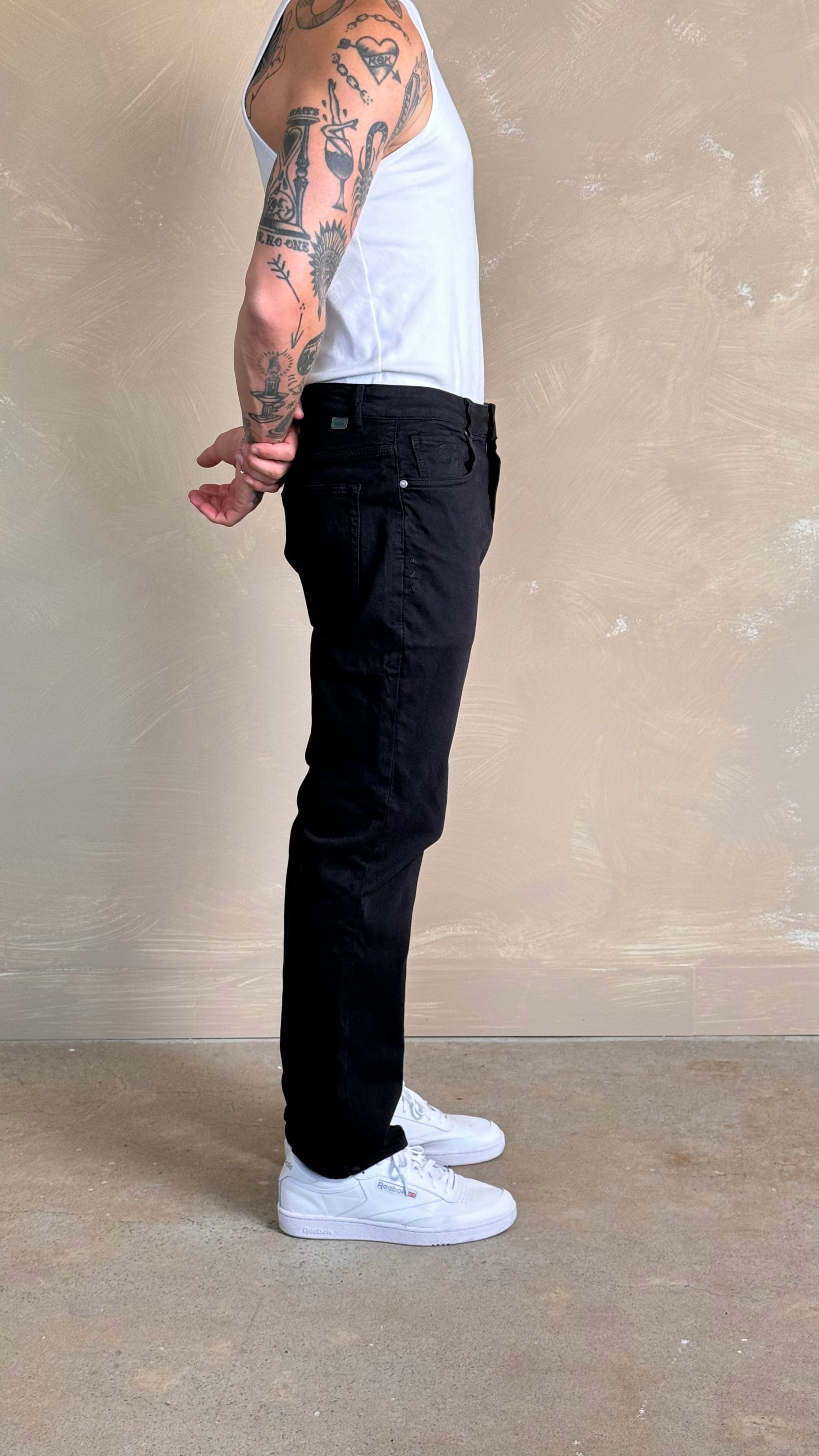 Super Stretch Knit Denim - Slim