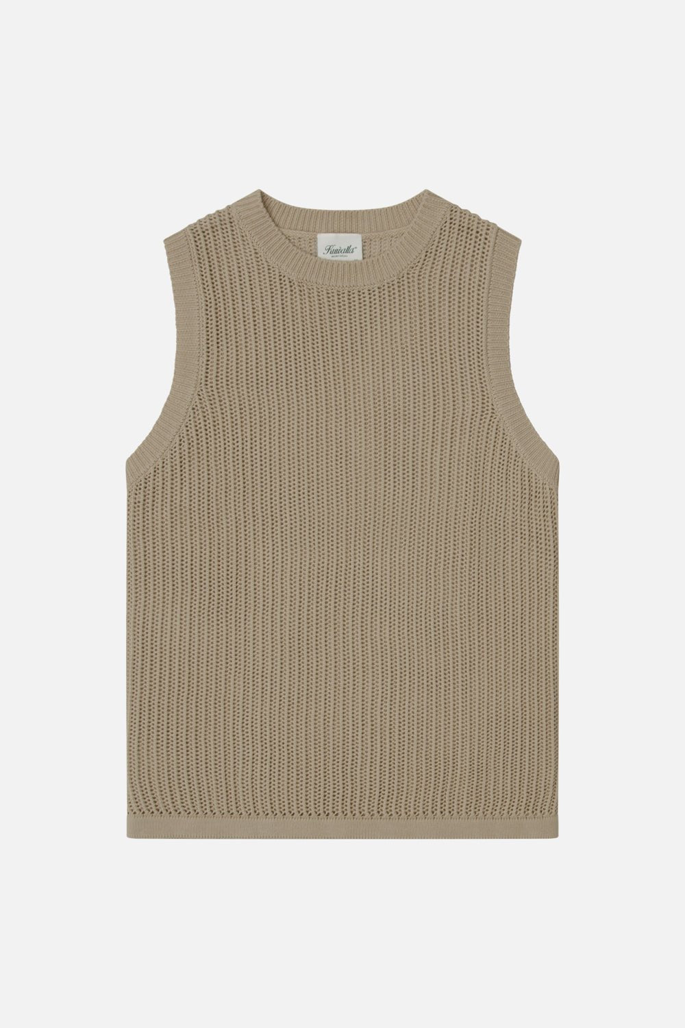 Knitted Sleeveless Vest