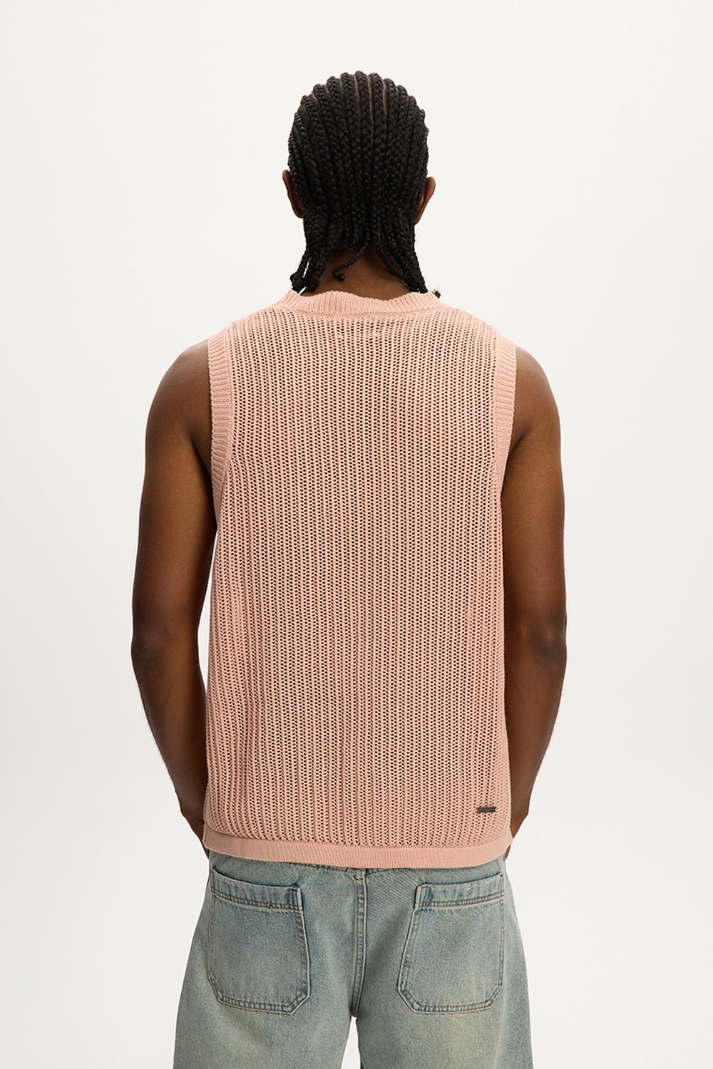 Knitted Sleeveless Vest