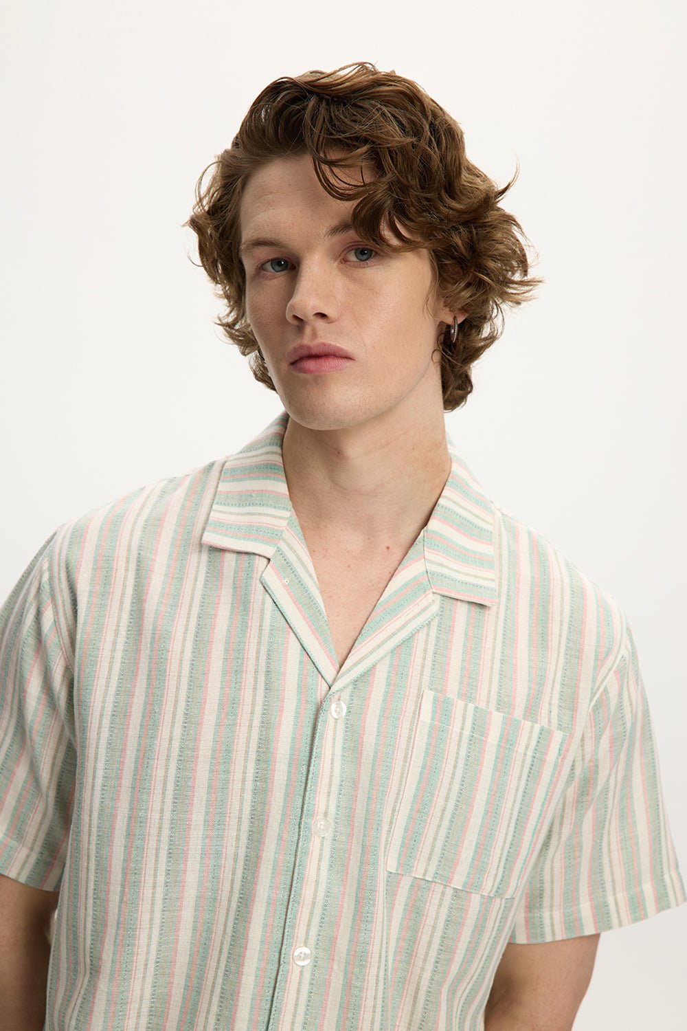Linen Stripe Shirt