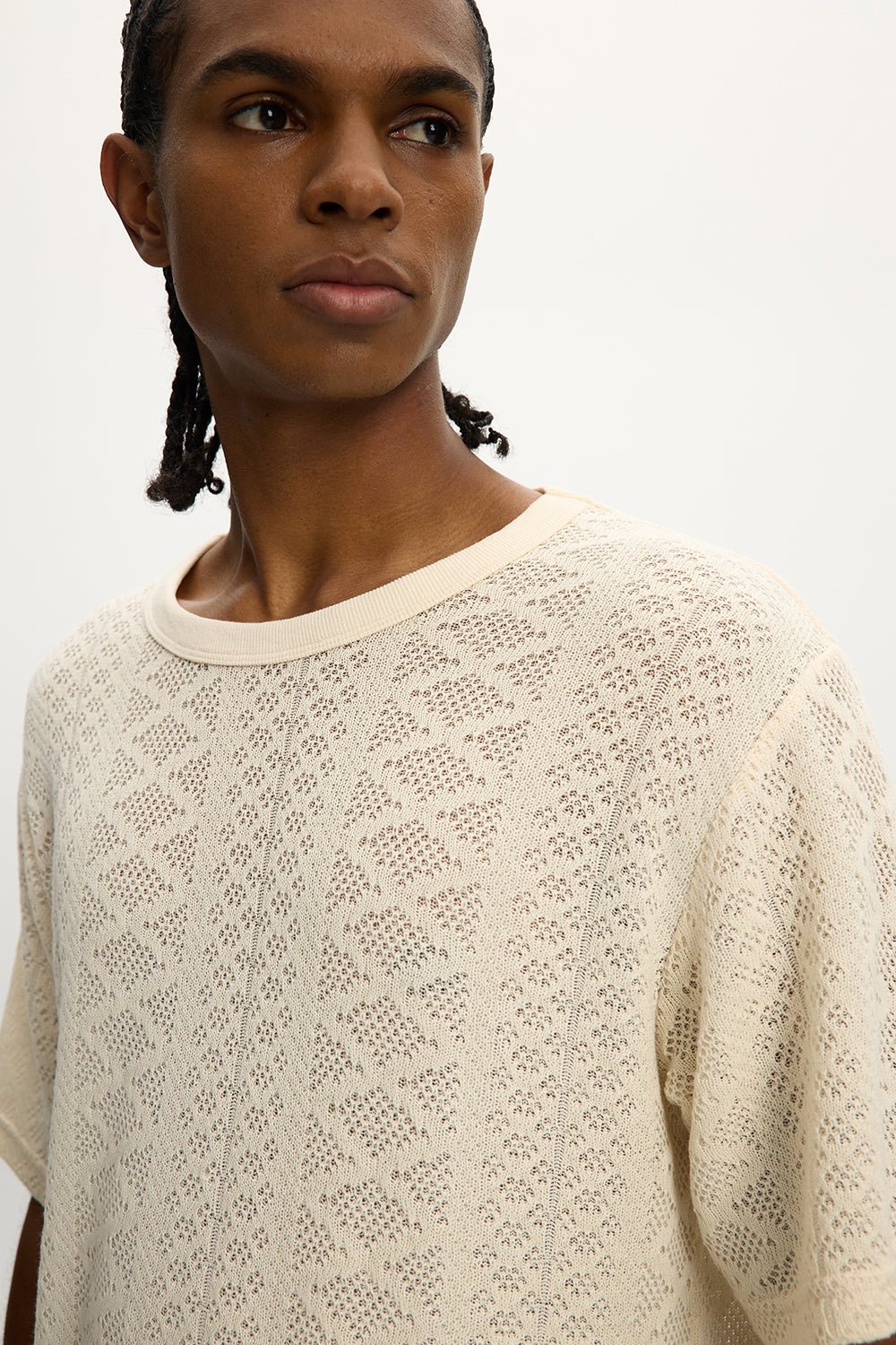 Crochet Jersey Tee