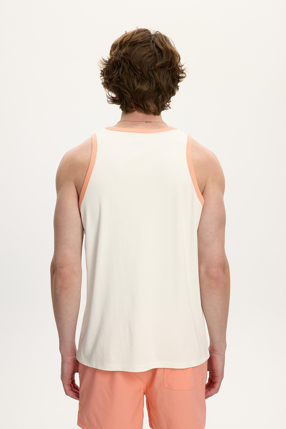 Contrast Essential Rib Tank Top