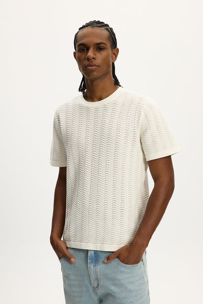 【KOOLOSET】Nevermind Over Knit Tee Not MoMA Collegiate Sweatshirt