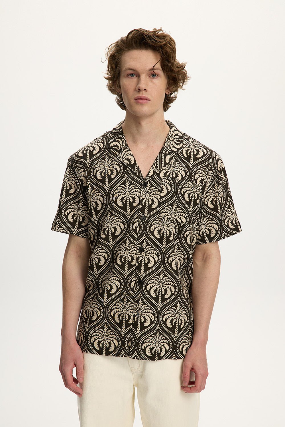 Linen Printed Yacht Shirt 2.0