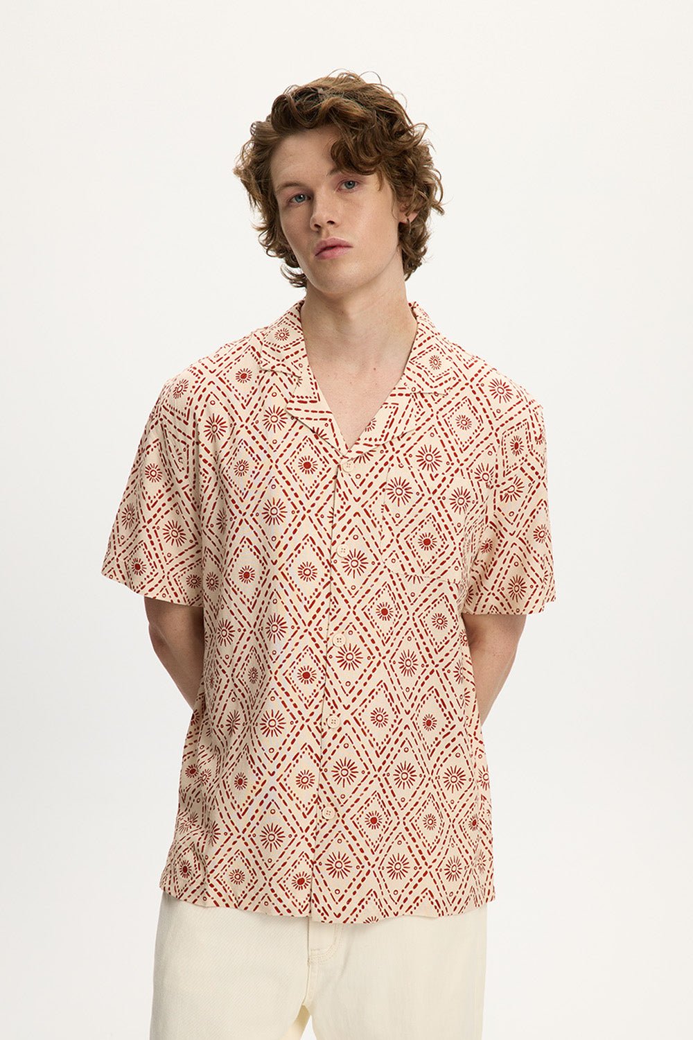 Linen Printed Yacht Shirt 2.0