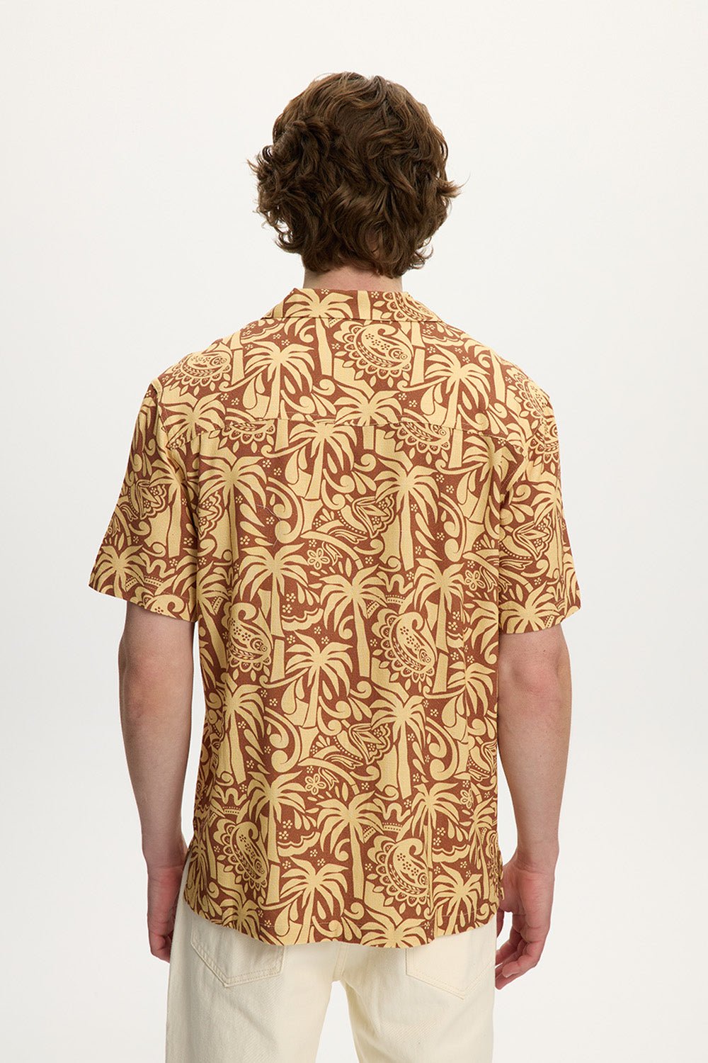 Linen Printed Yacht Shirt 2.0