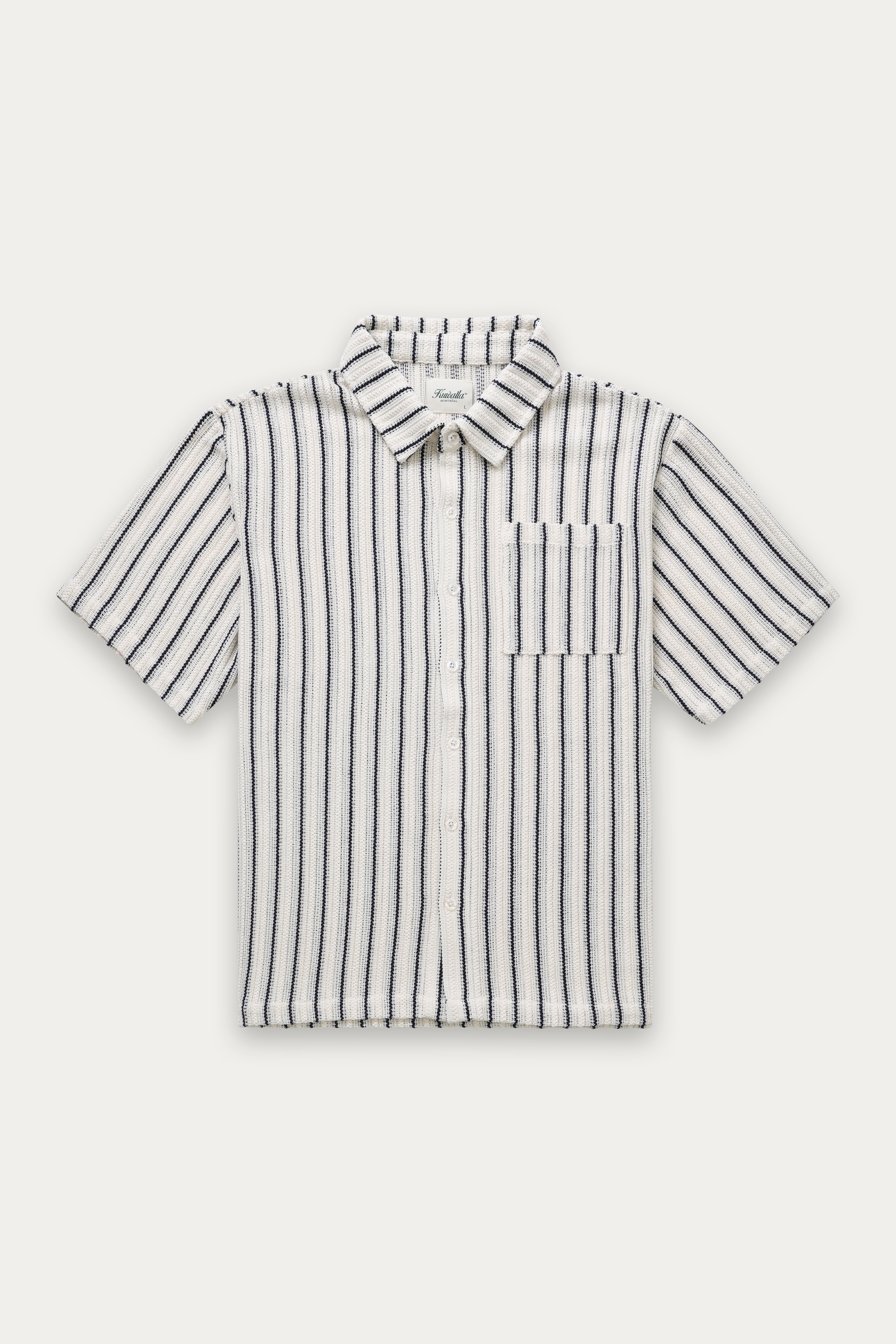 Crochet Stripe Shirt