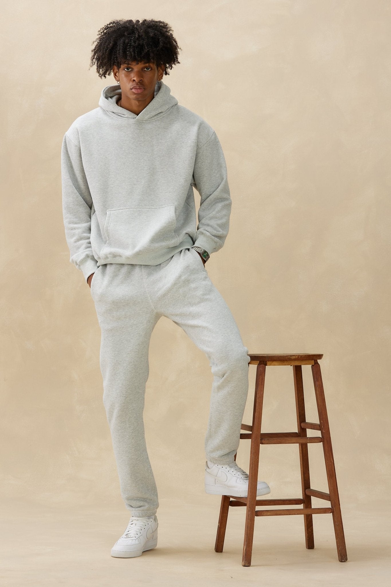 Perfect Hoodie Heather Grey | KUWALLA TEE