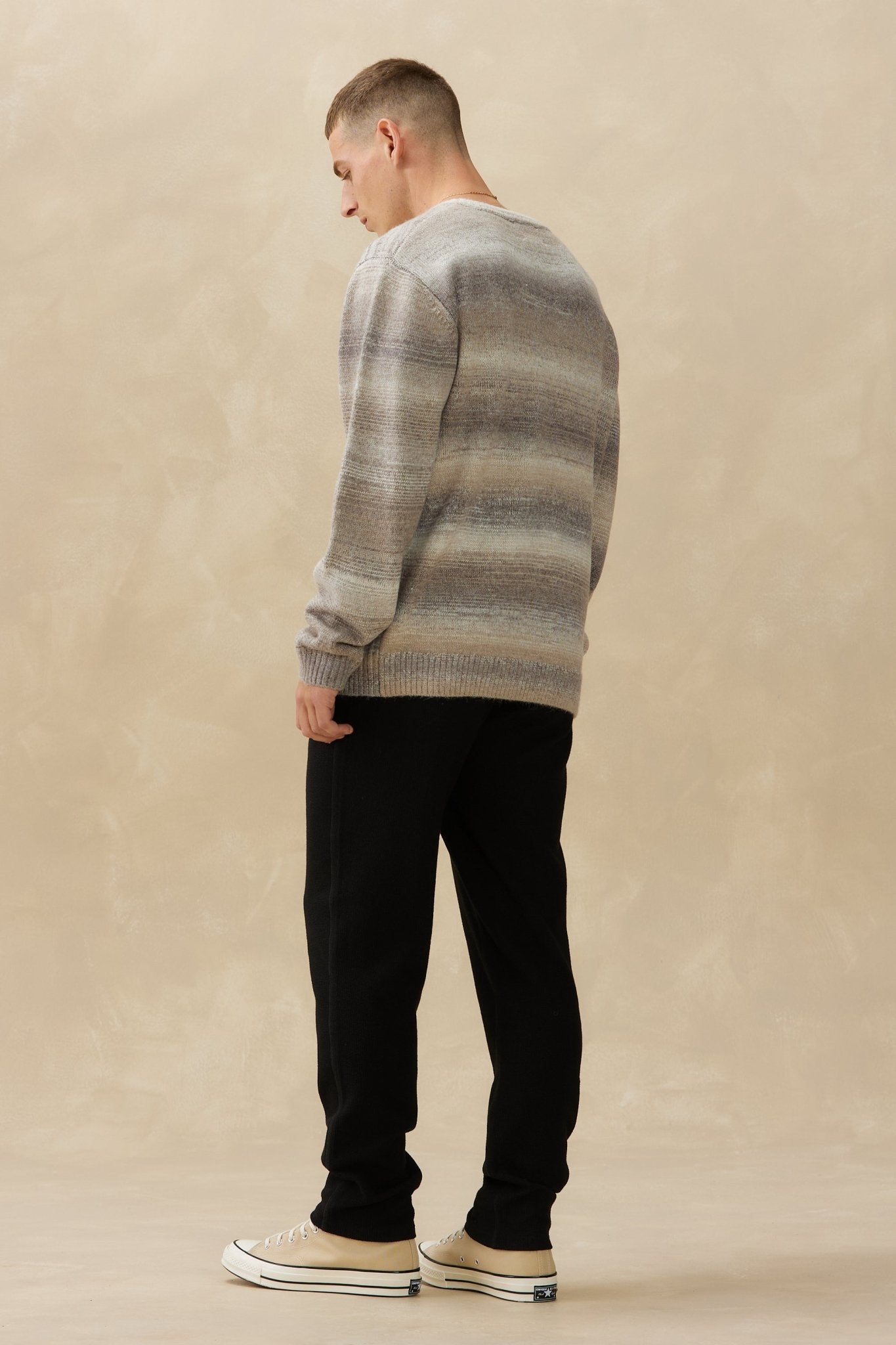 Gradient Knit Crew