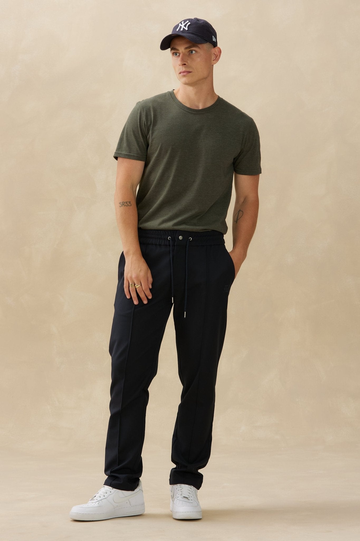 Pintuck Trouser