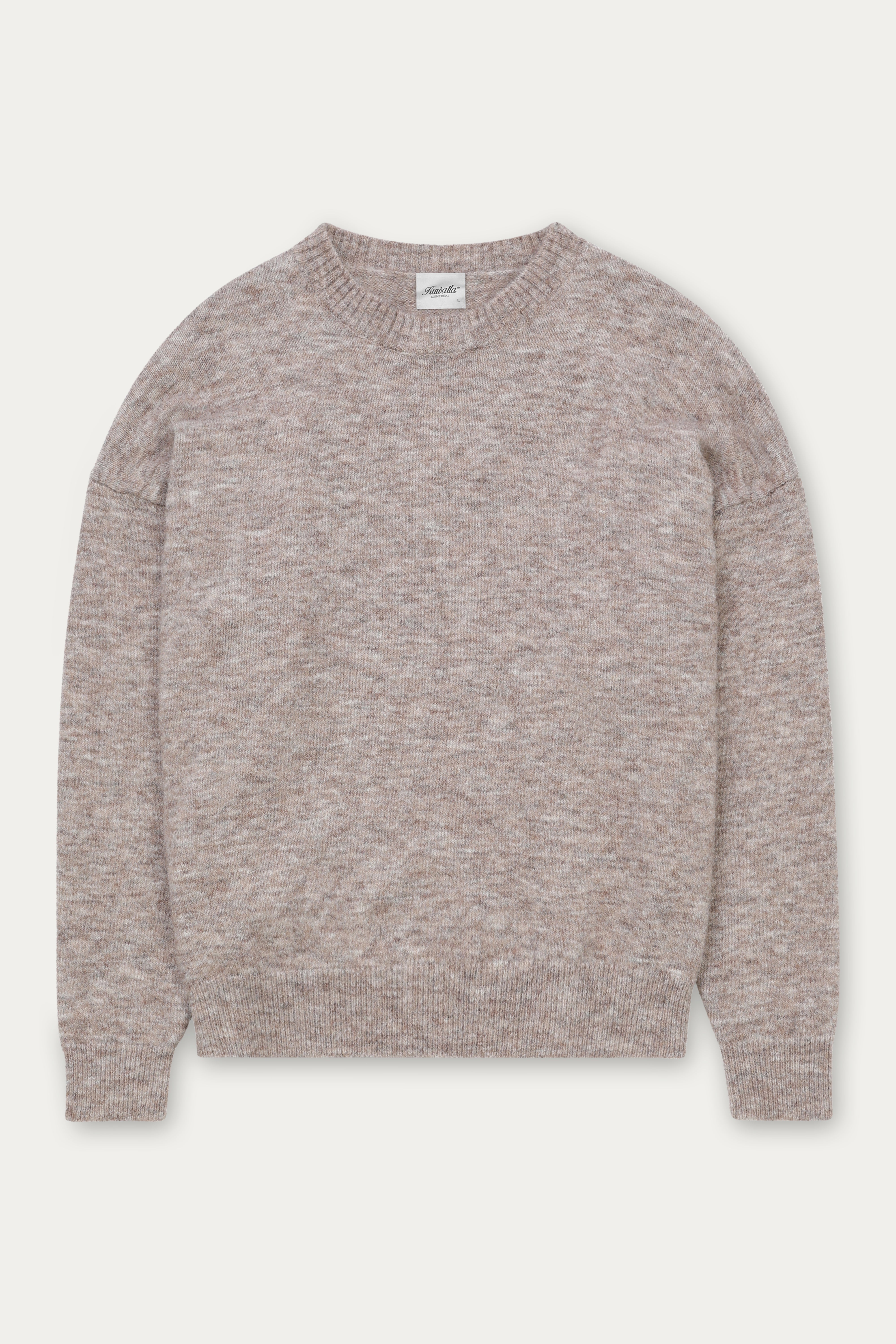 Brushed Knit Crew