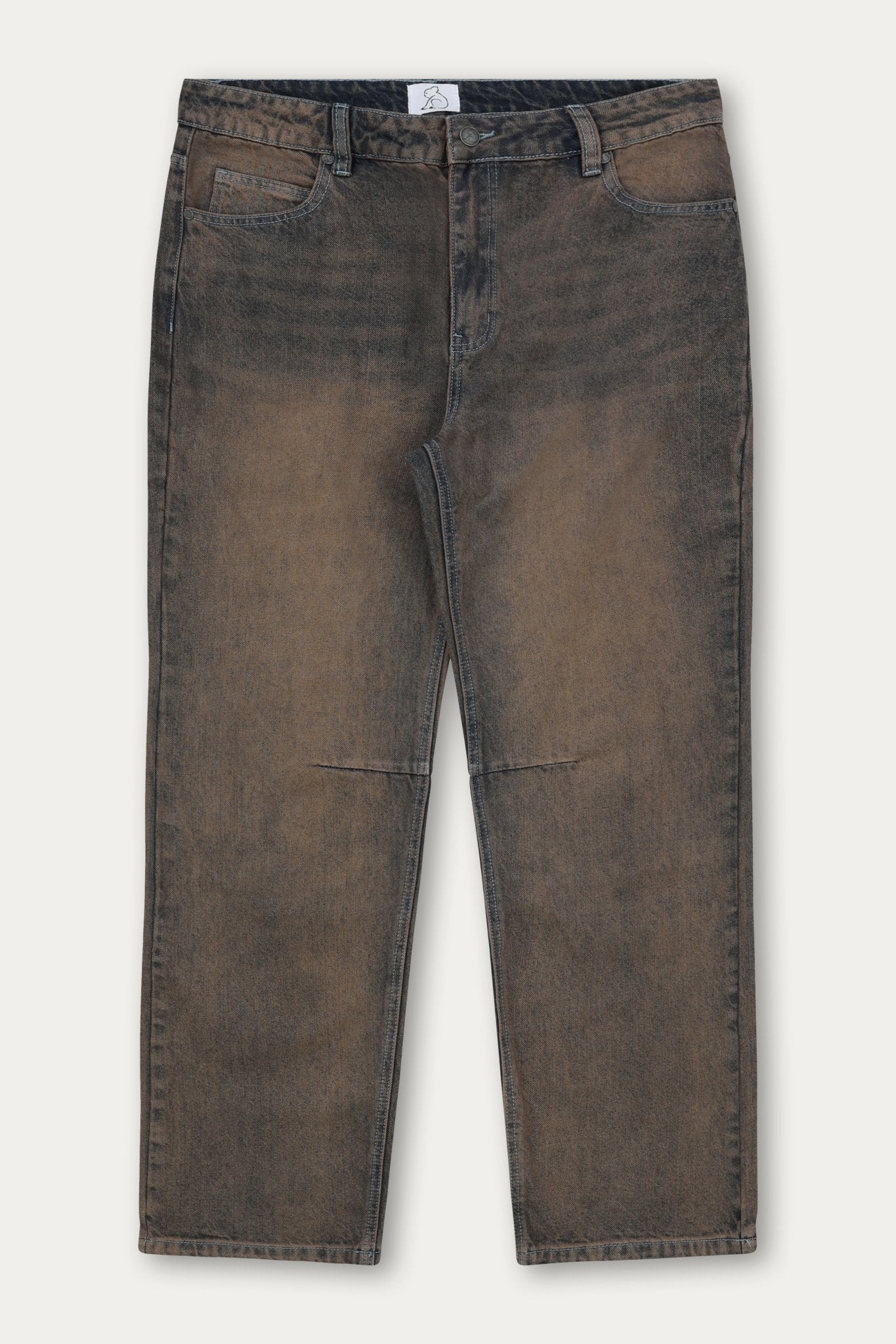 Baggy Darted Denim