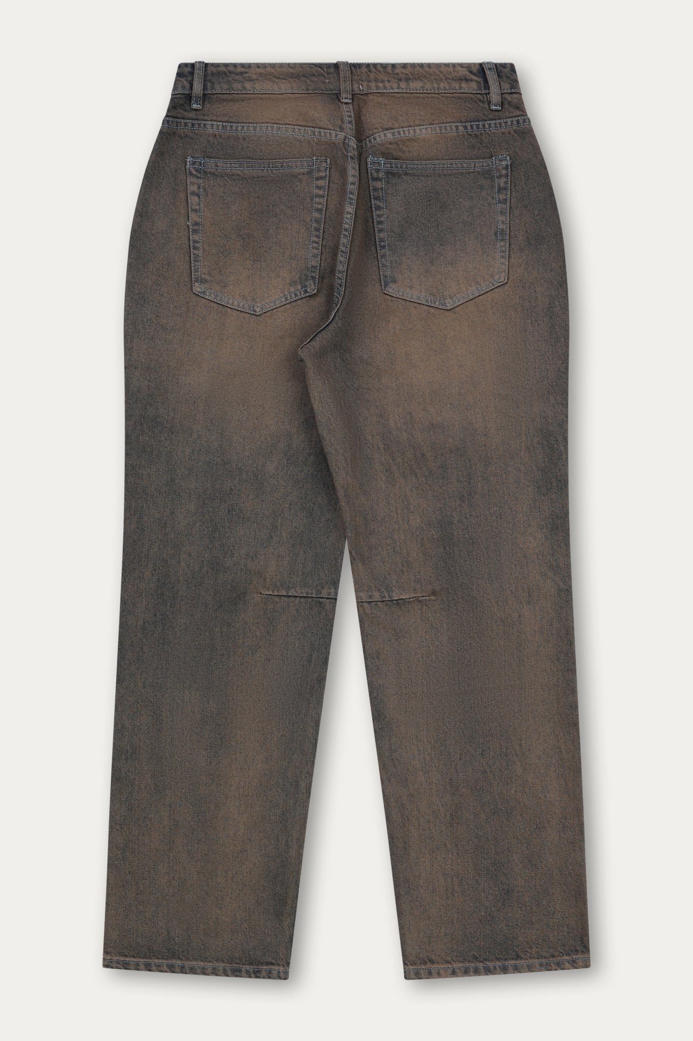 Baggy Darted Denim