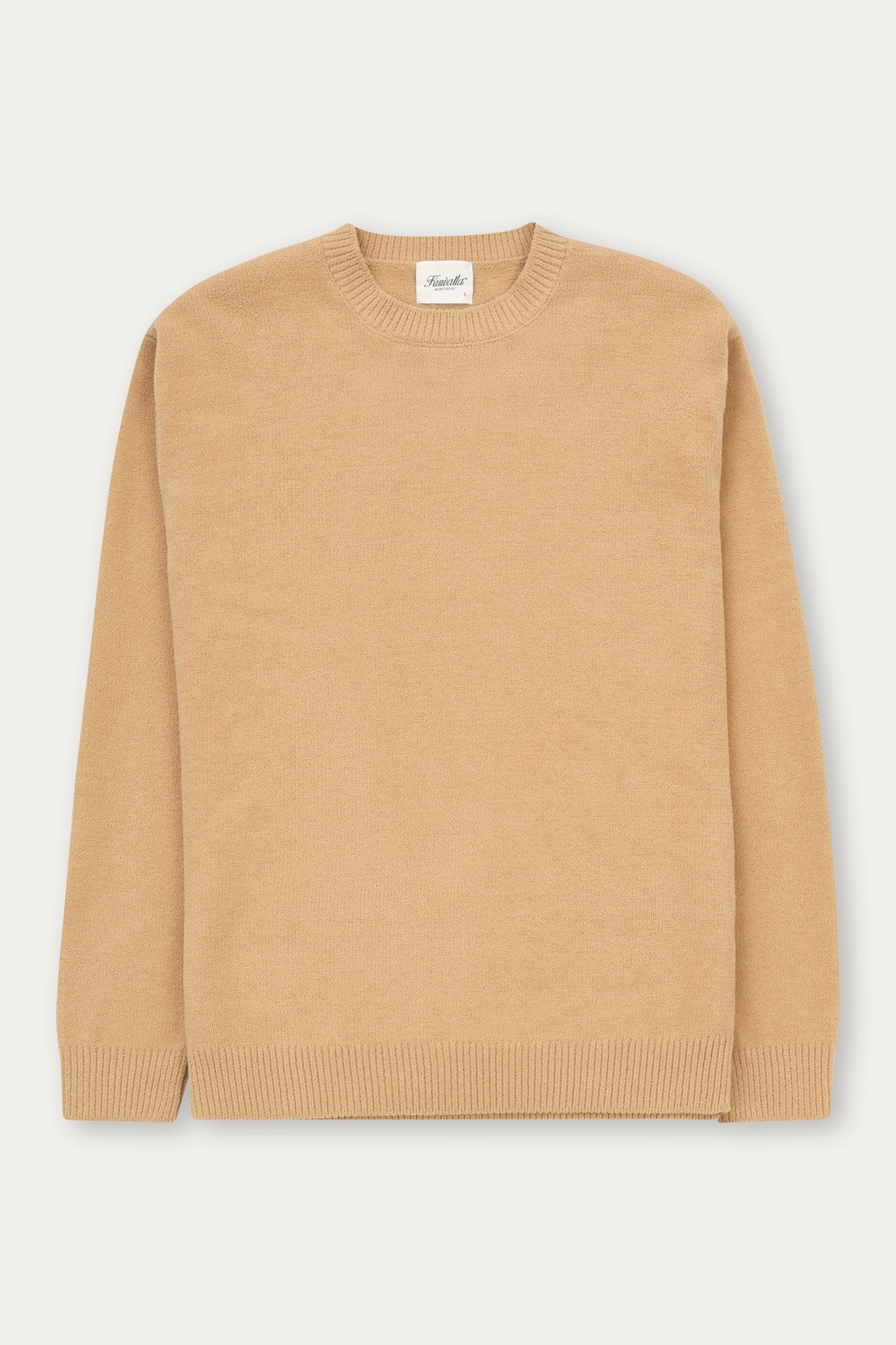Textured Knit Crew
