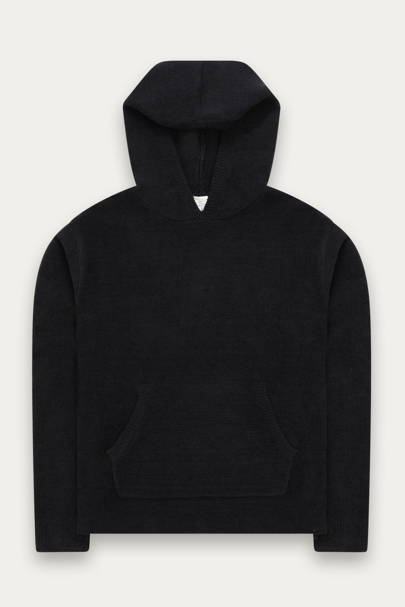 Textured Knit Hoodie