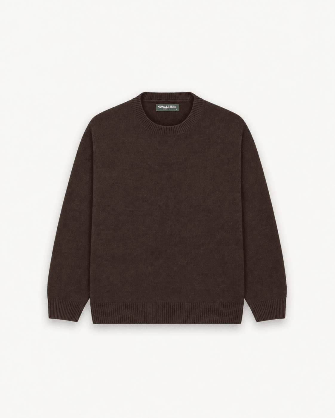 Textured Knit Crew