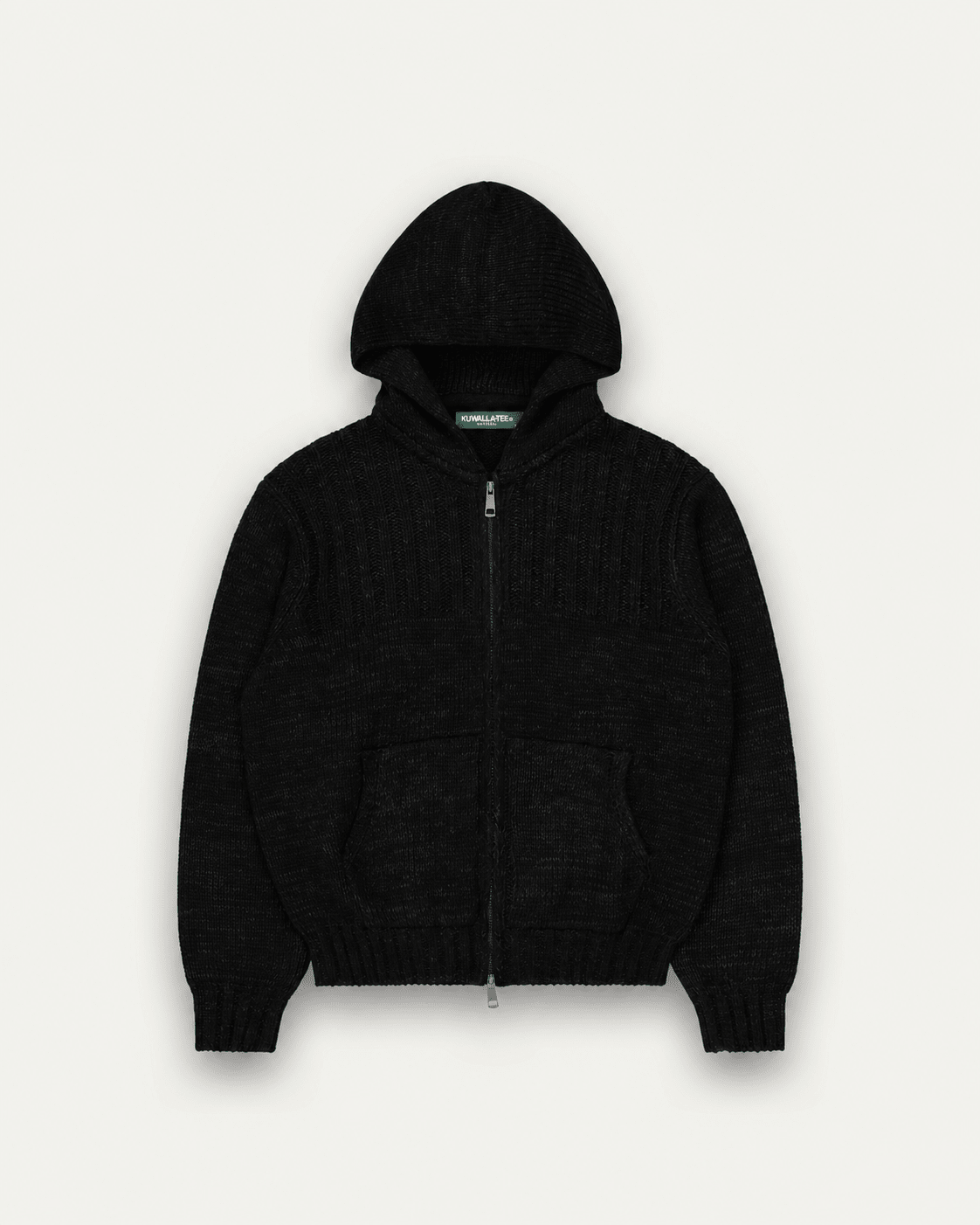 Knitted Zip Hoodie