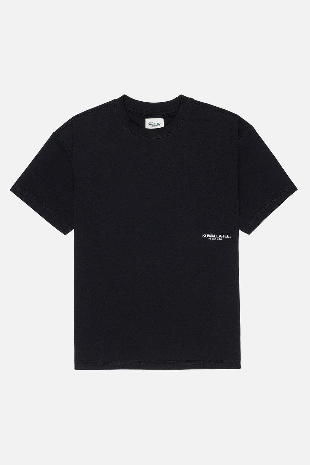 Authentic Life Oversized Tee Black | Kuwalla Tee