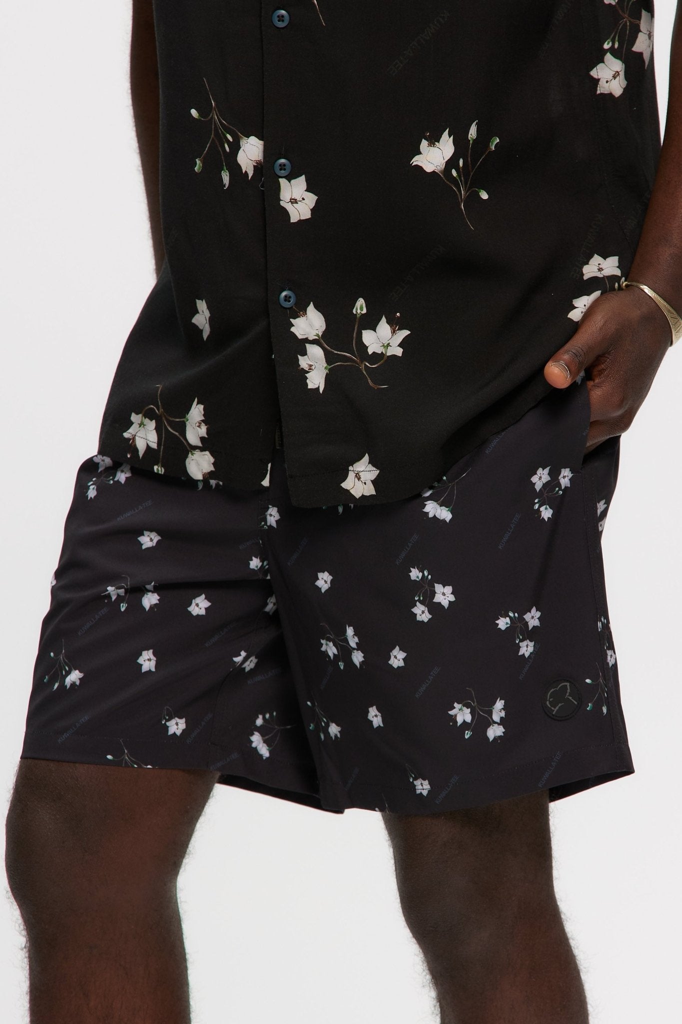 Printed Swim Trunk