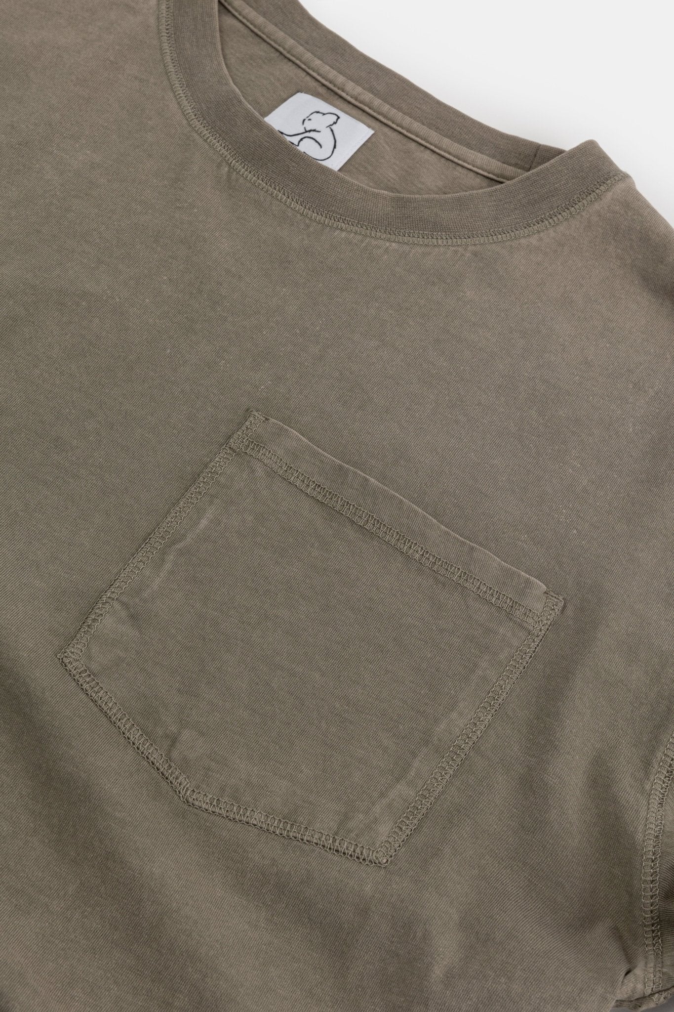 Vintage Long Sleeve Pocket Tee