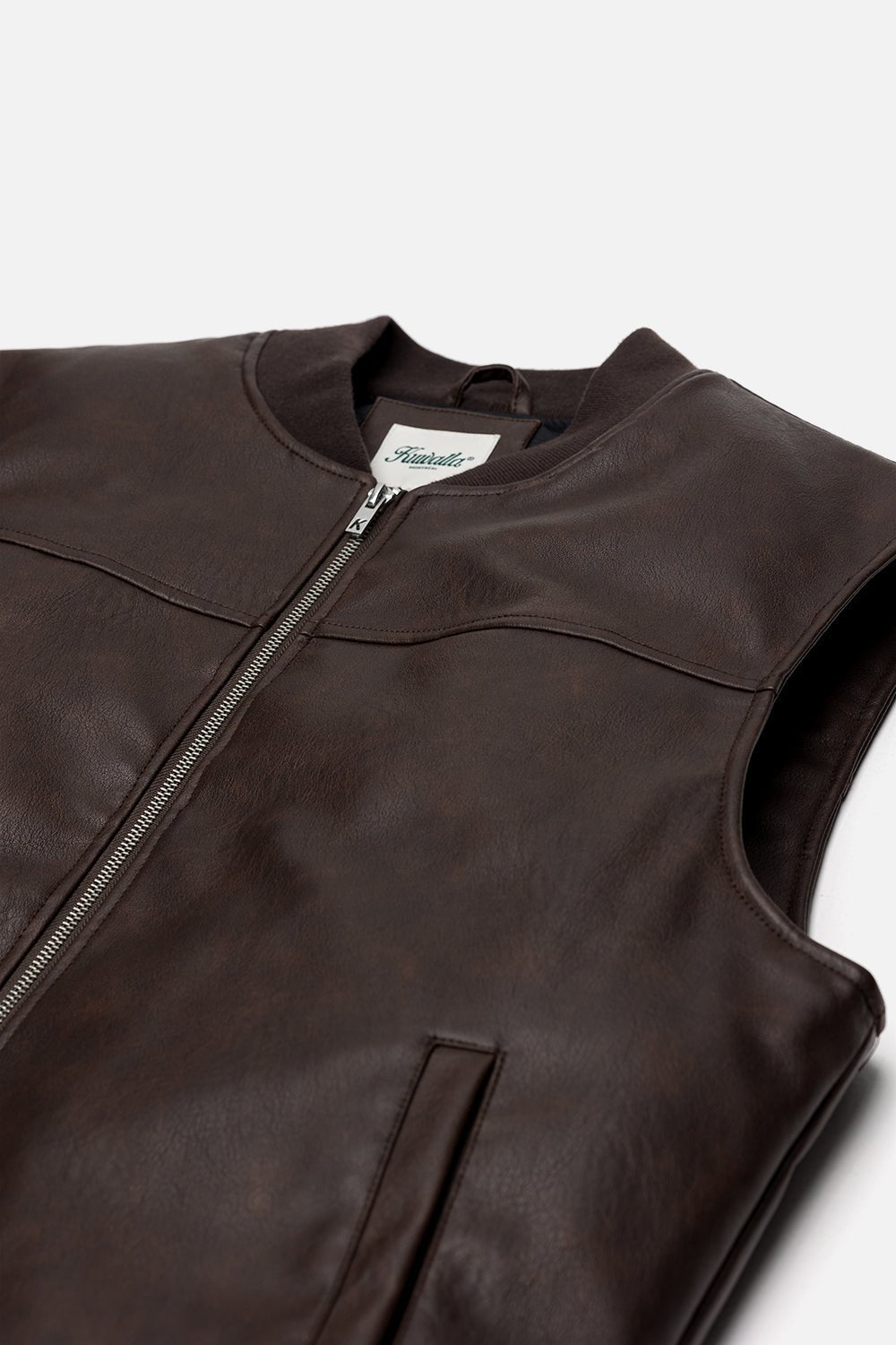 Vegan Leather Vest