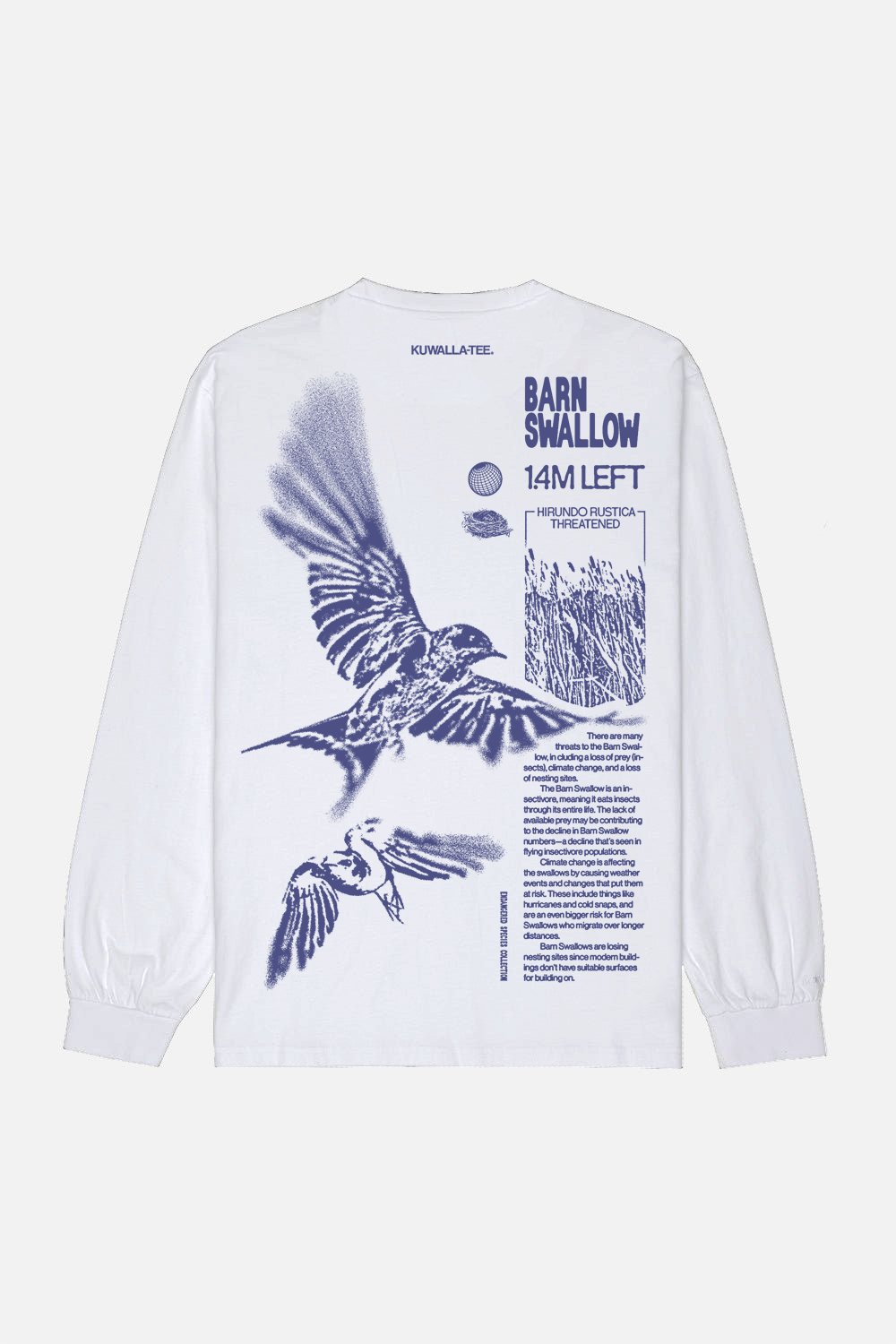 Barn Swallow Endangered Species Tee