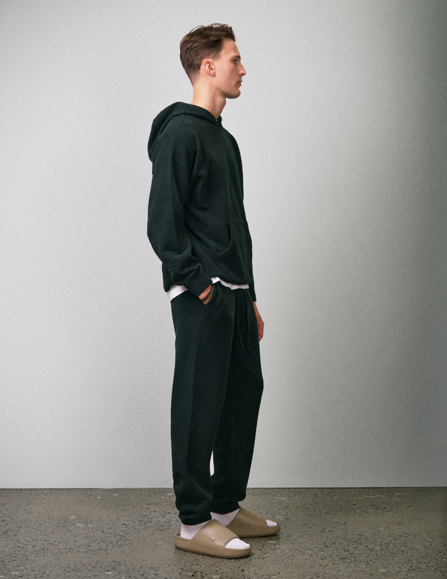 Textured Knit Sweatpant