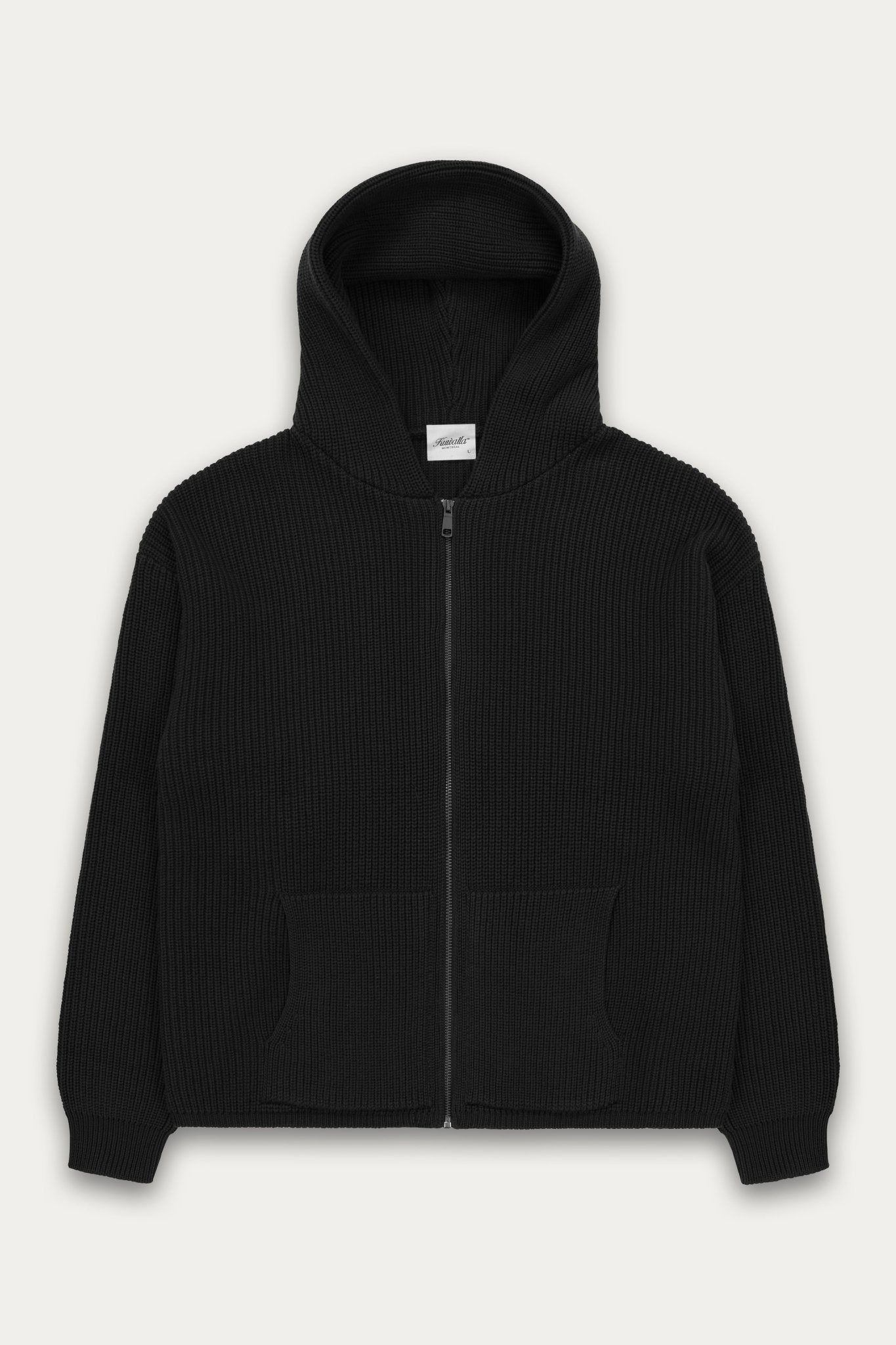 Knitted Zip Hoodie