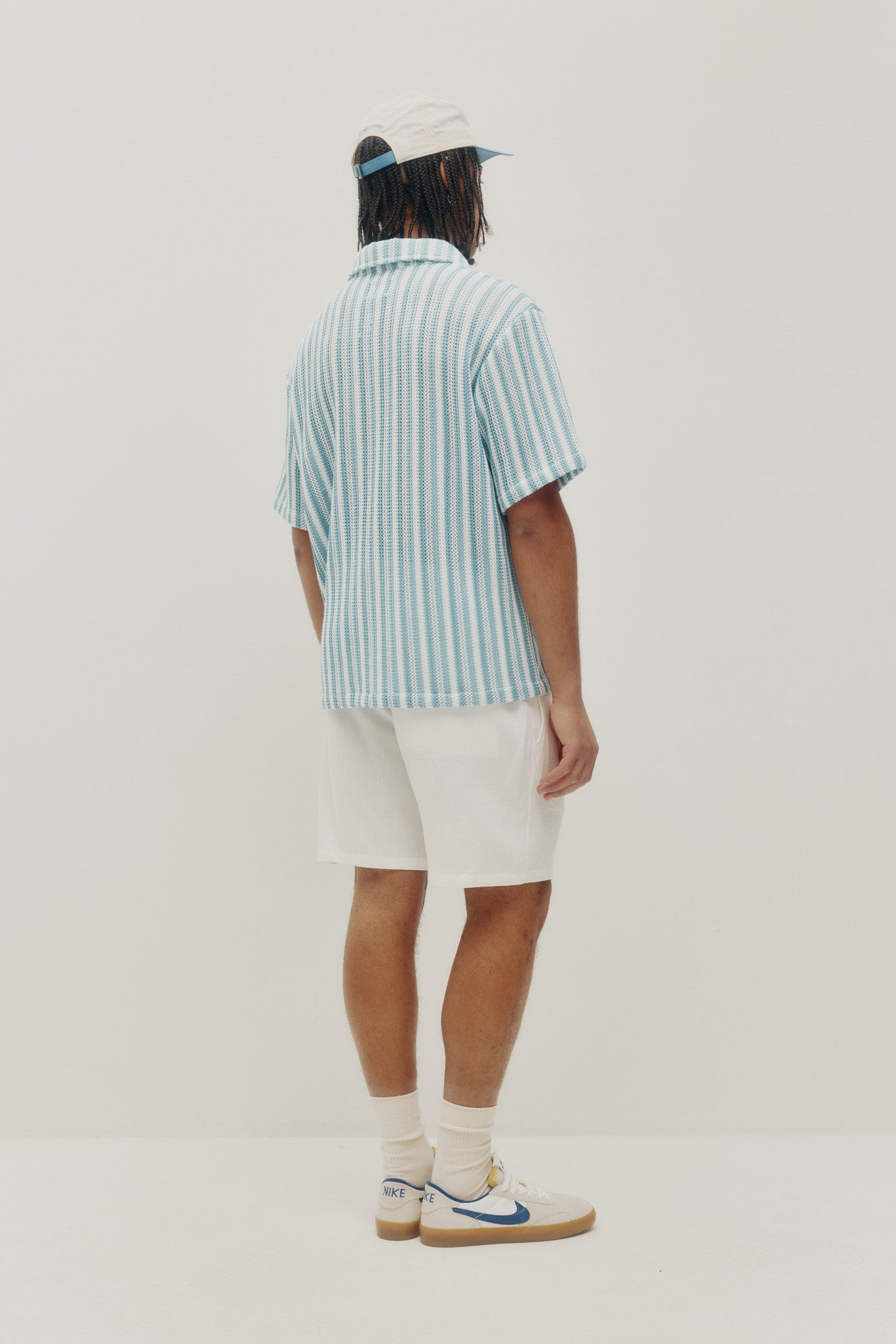Crochet Stripe Shirt