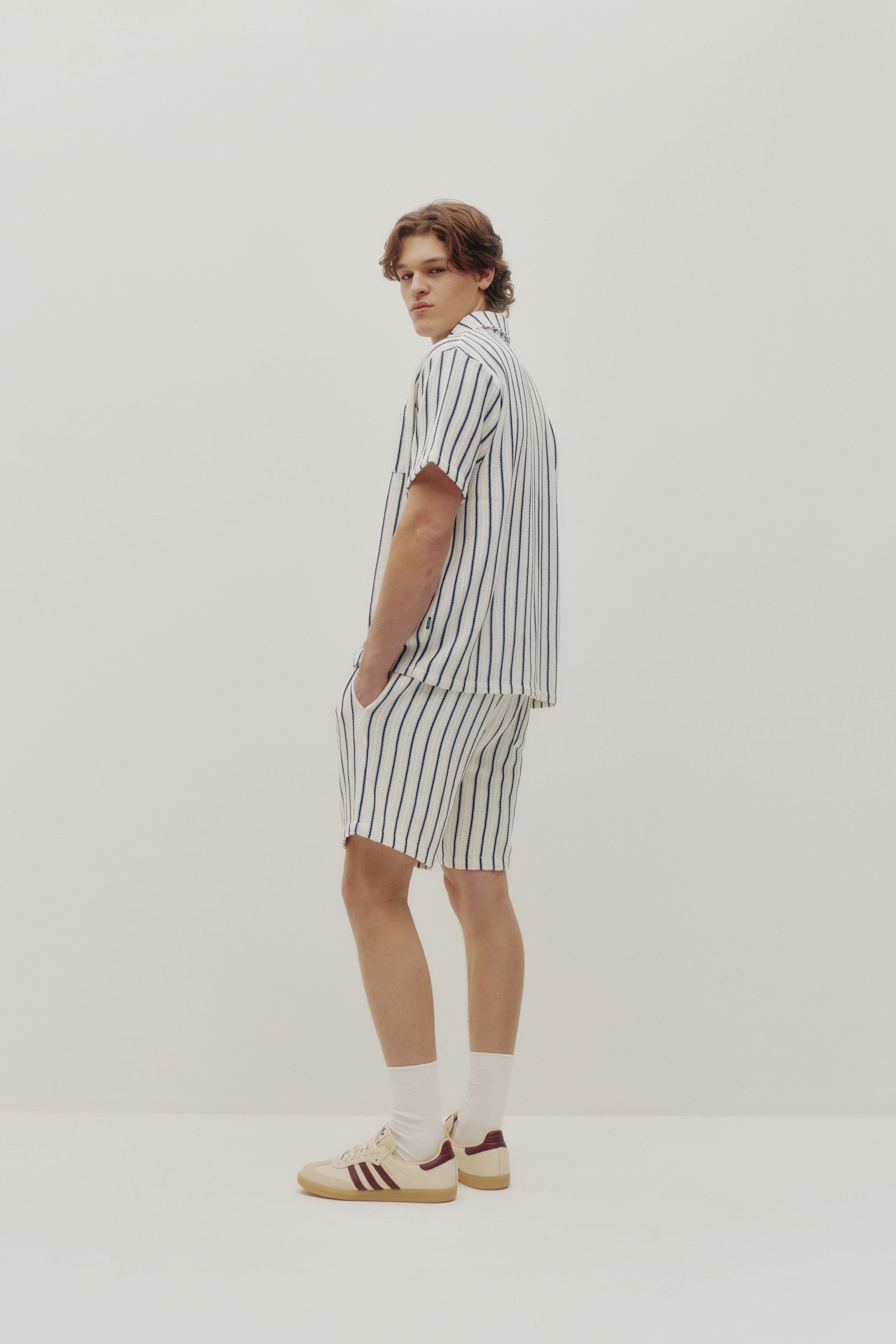 Crochet Stripe Short