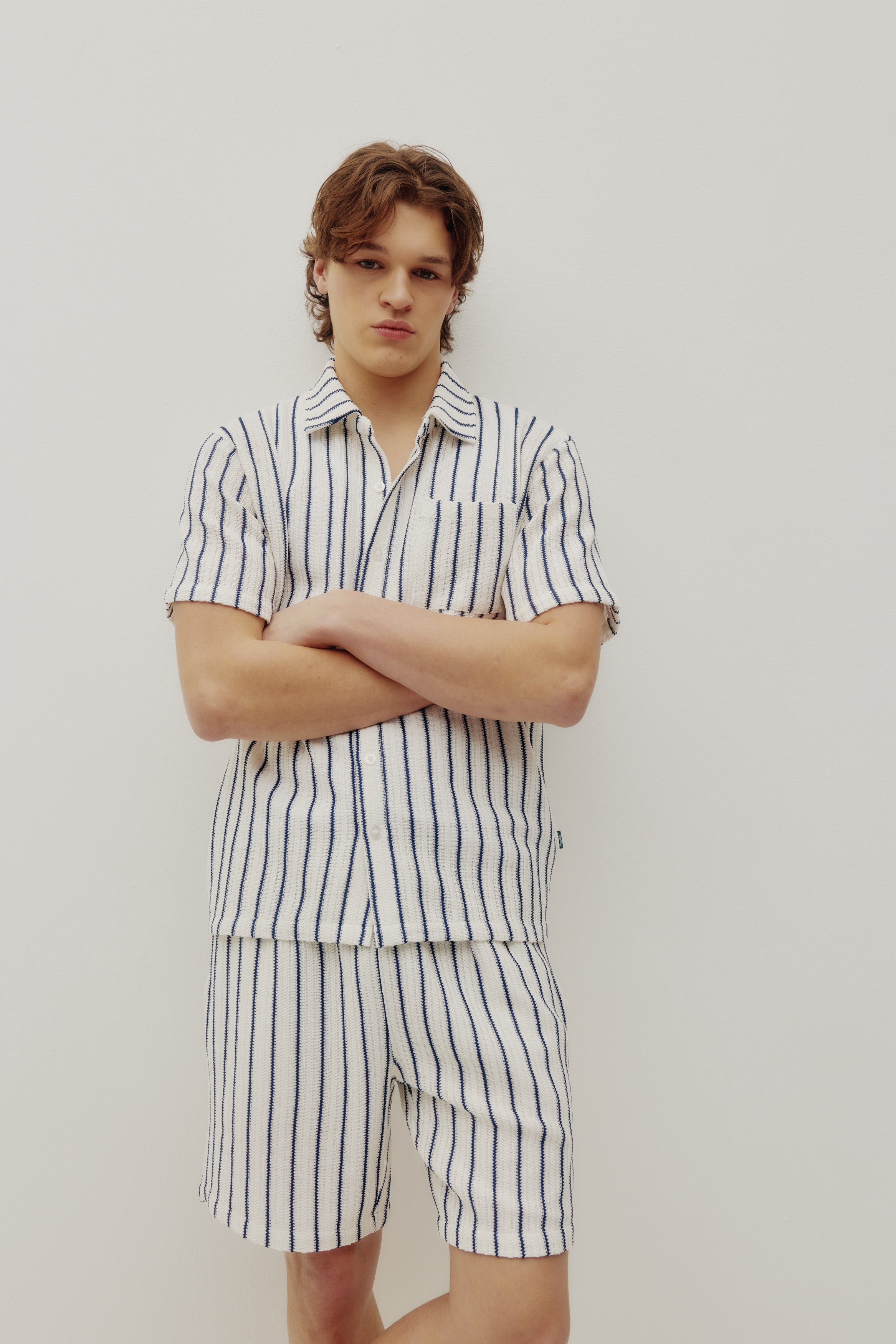 Crochet Stripe Short