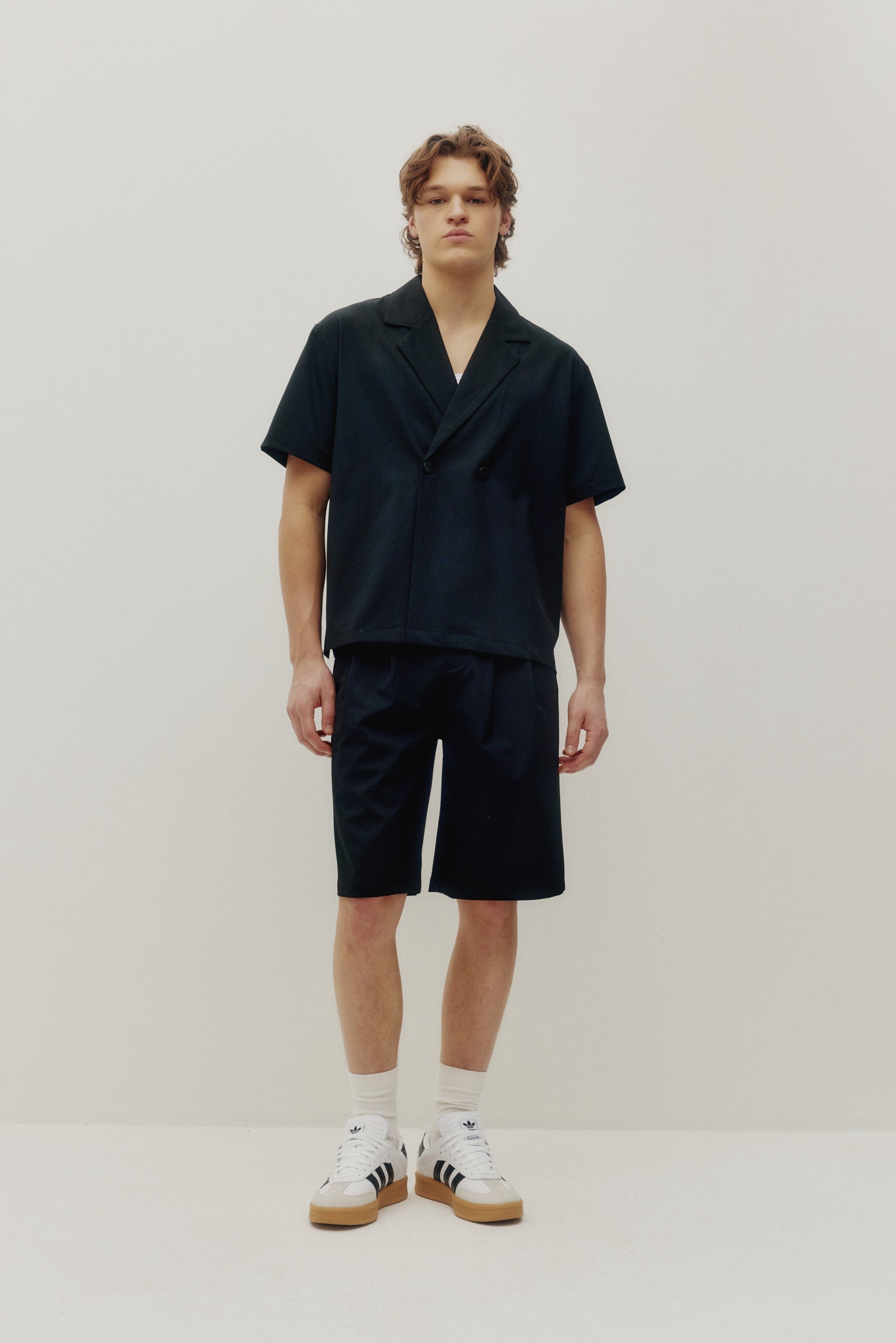 Shorts à double pli