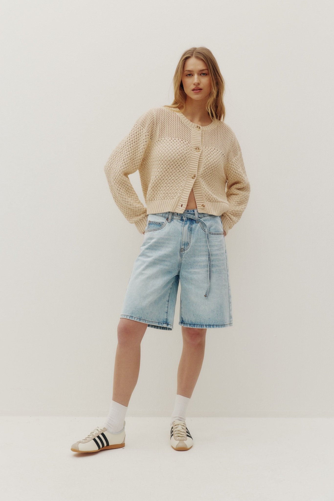 Shorts ceinturés Hudson