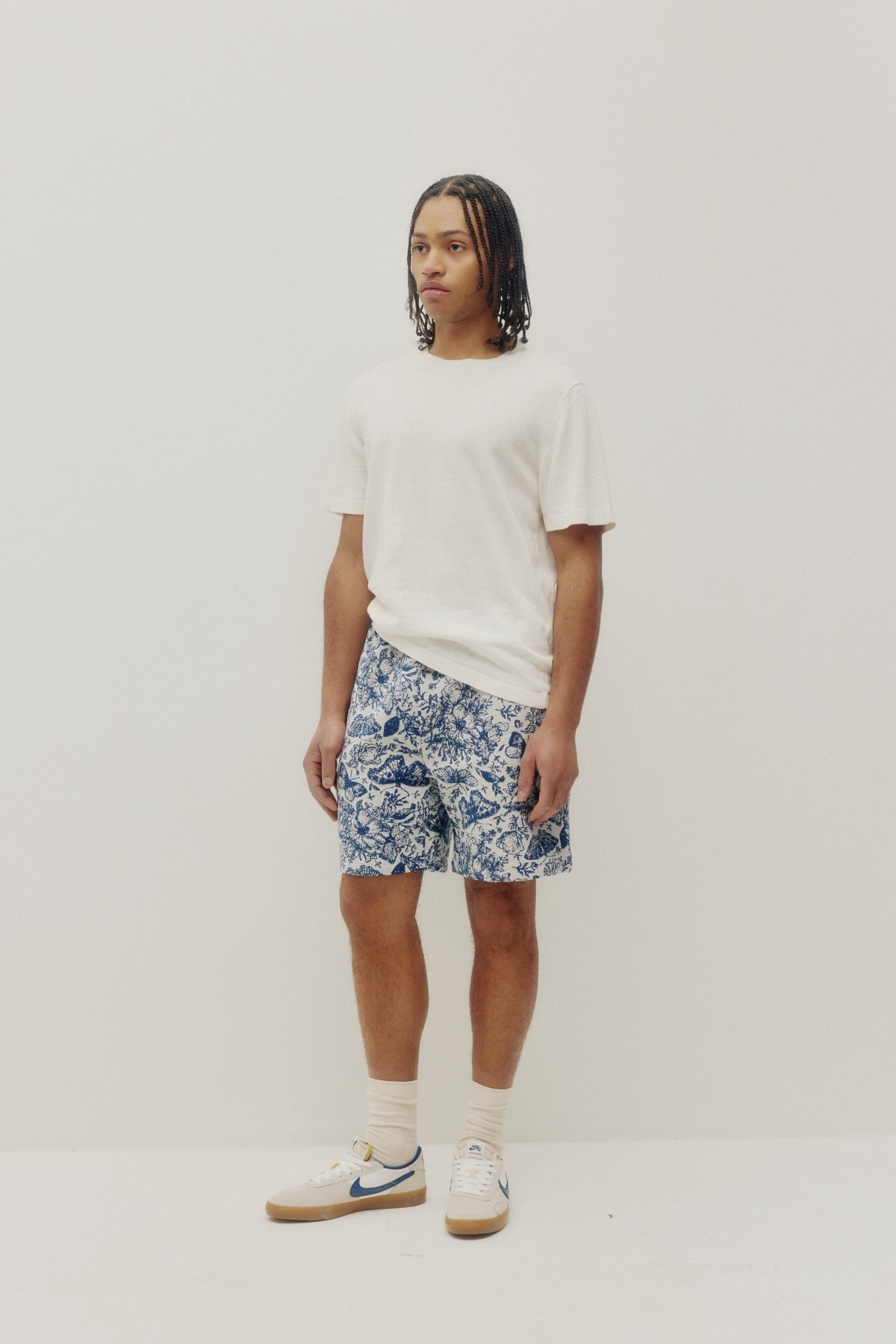 Shorts en jacquard