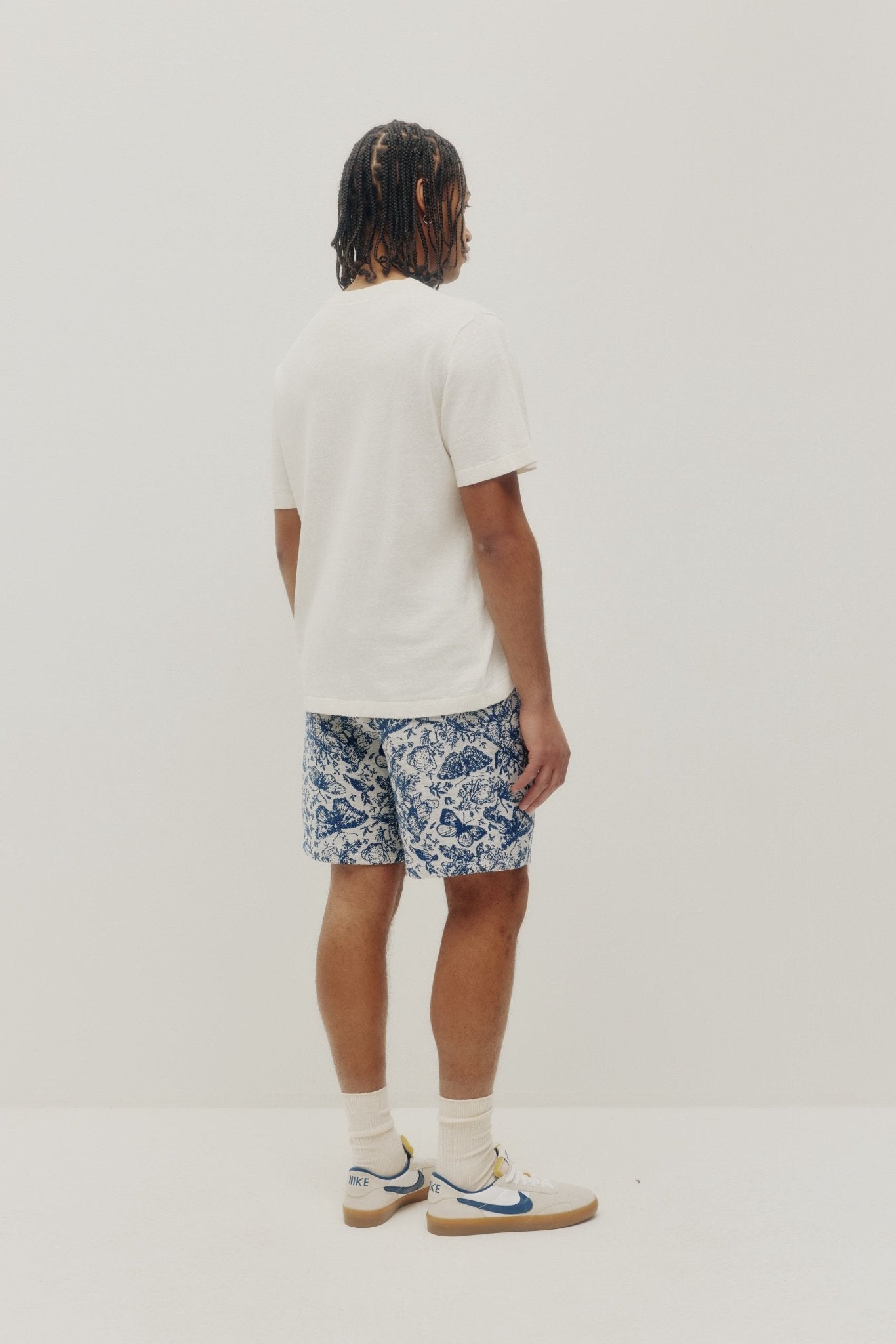 Shorts en jacquard