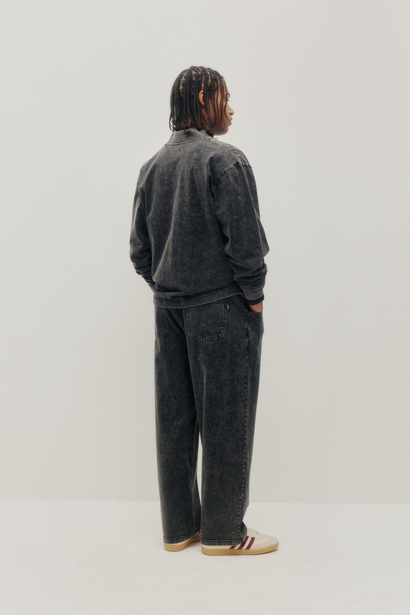 Pantalon de survêtement ample en jersey