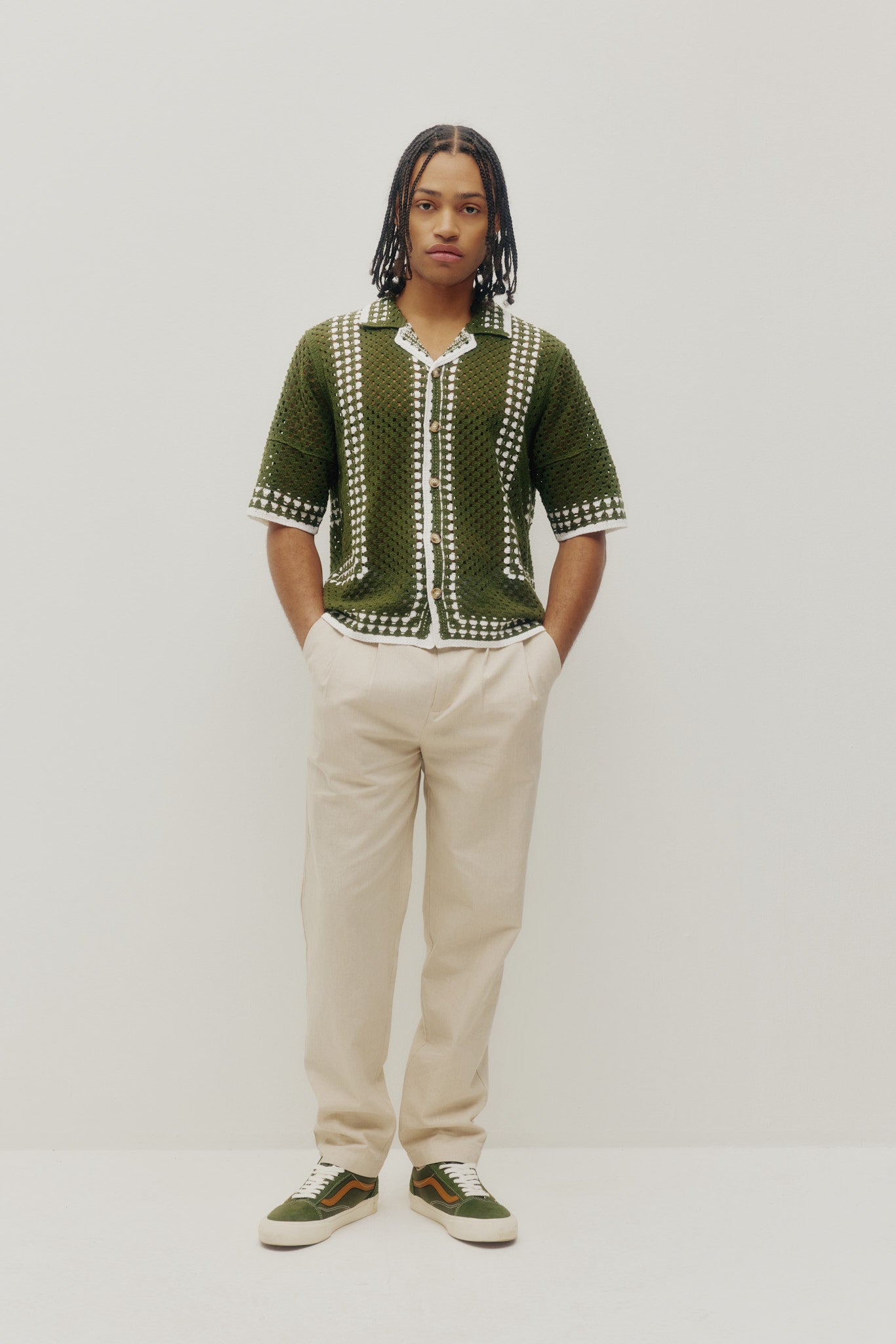 Chemise au tricot ou au crochet