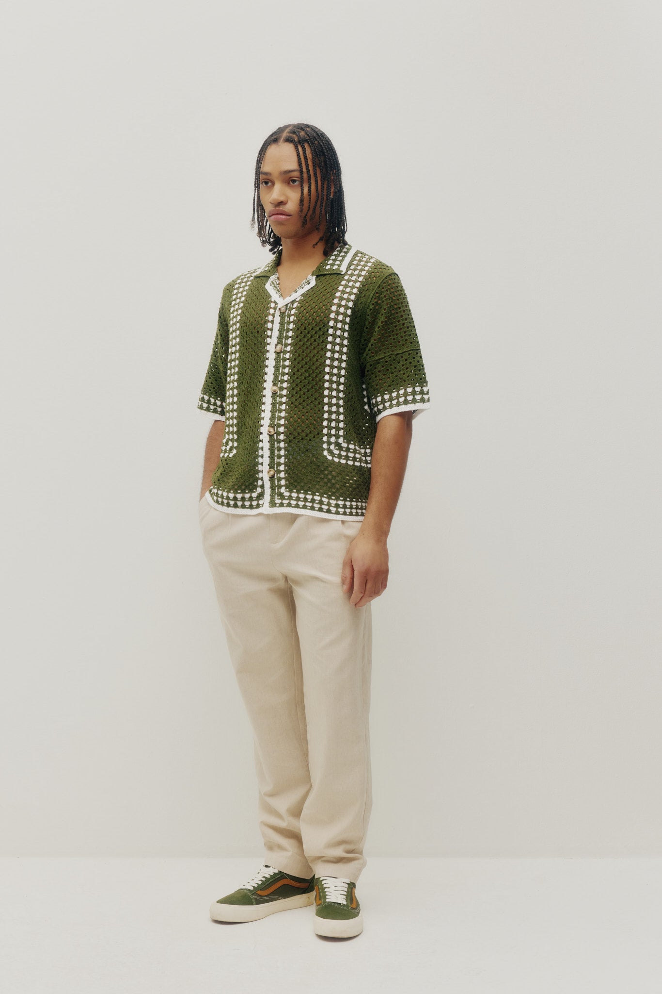 Knit Crochet Shirt