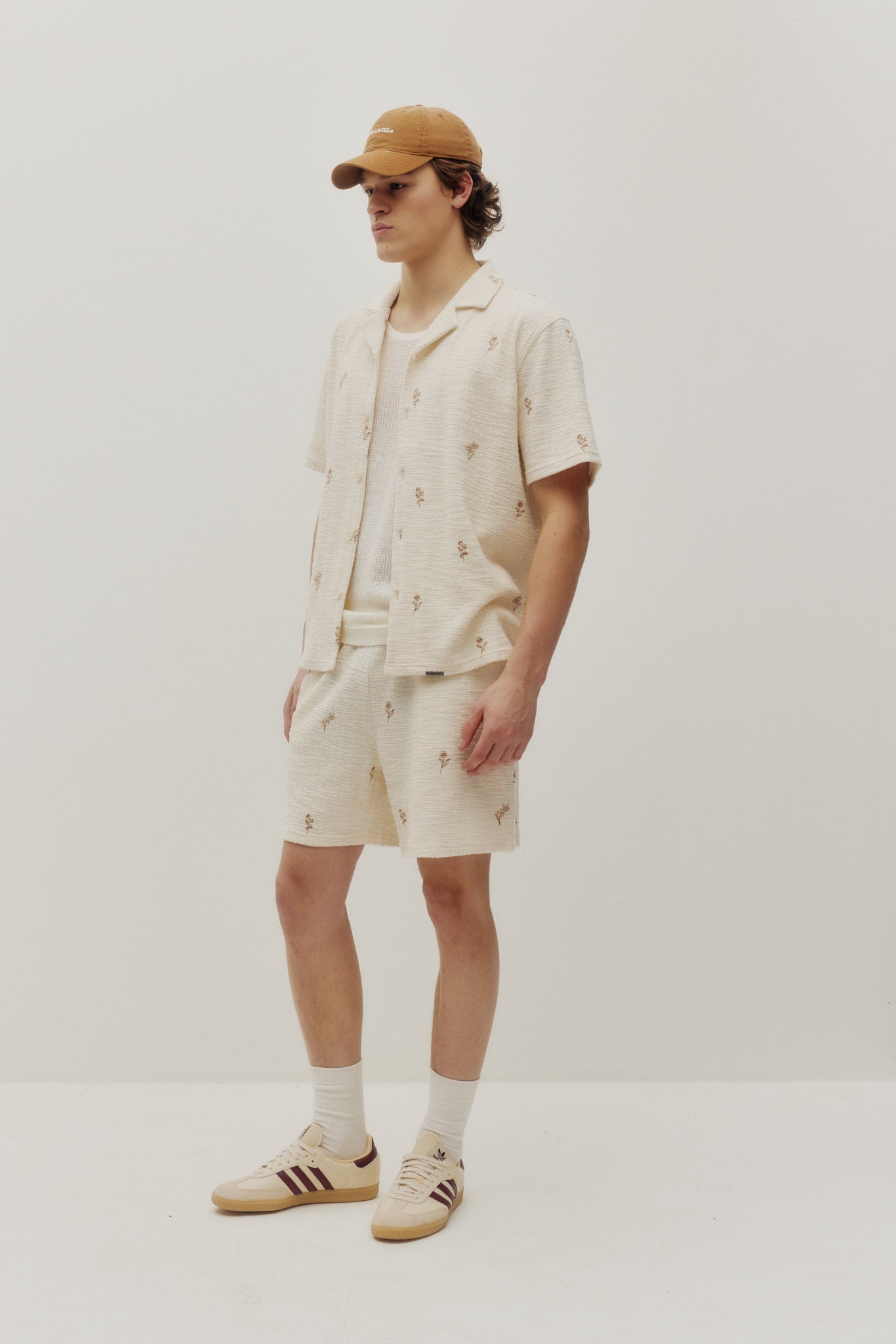 Embroidered Floral Shirt
