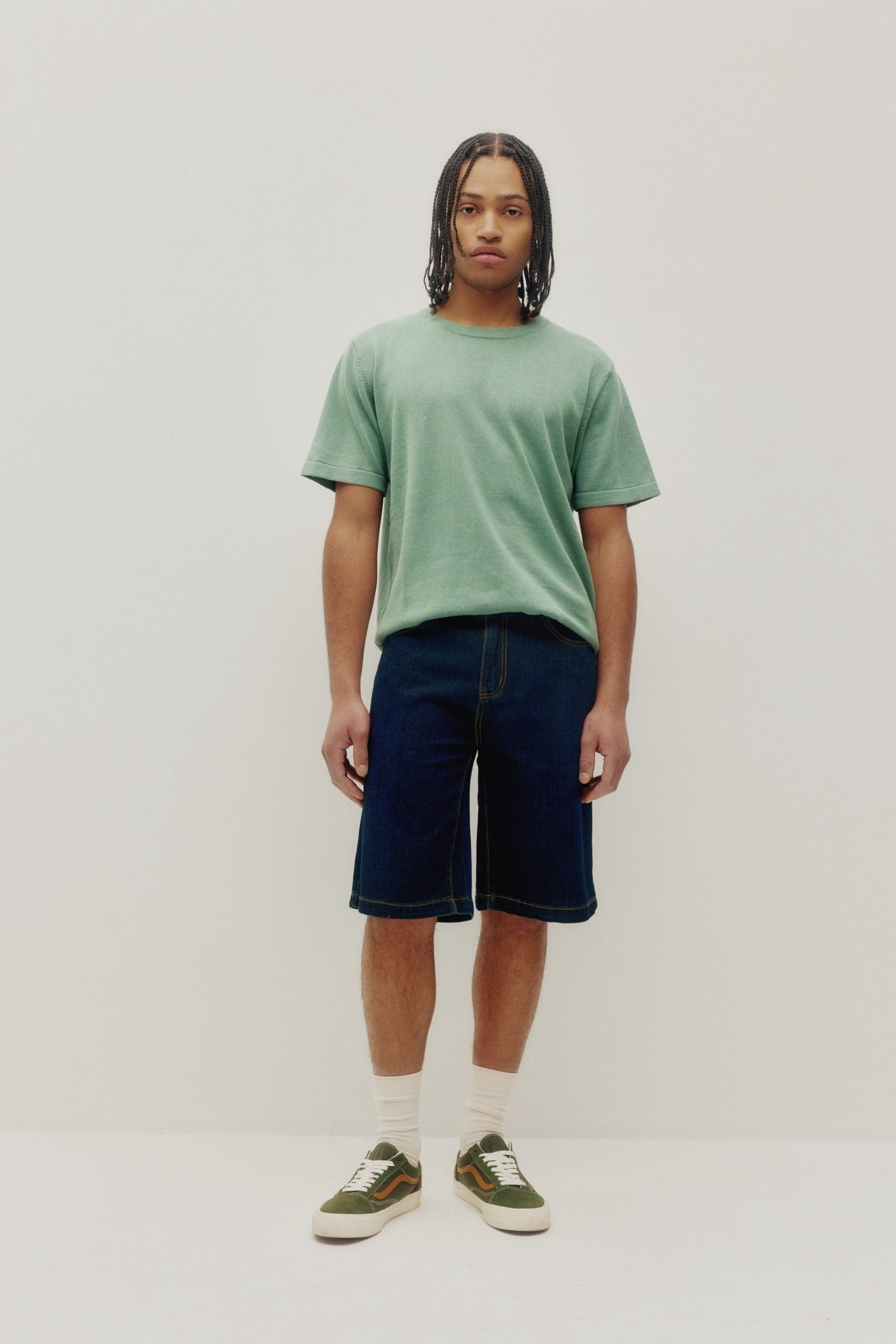 T-shirt en tricot de lin