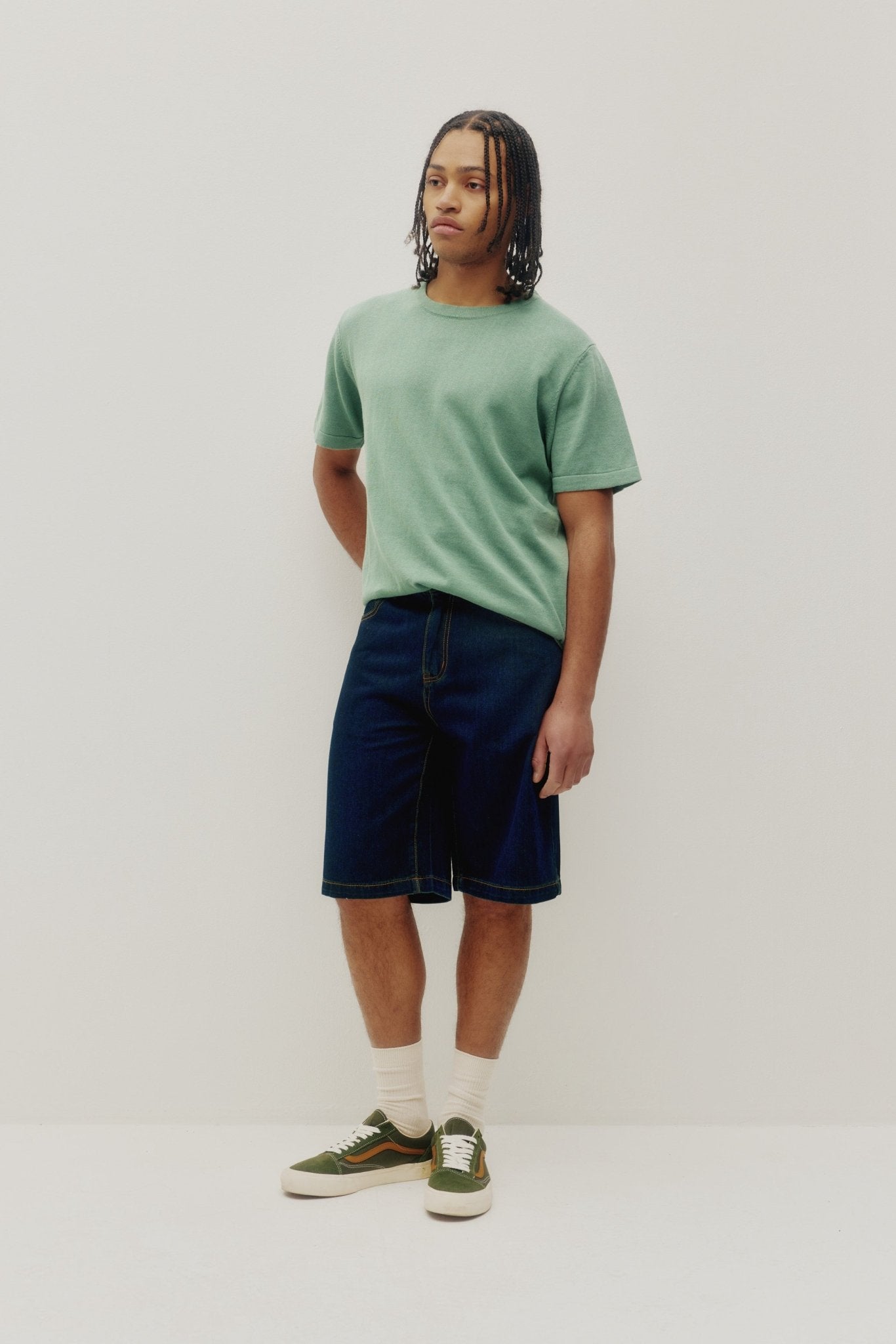 Linen Knit Tee