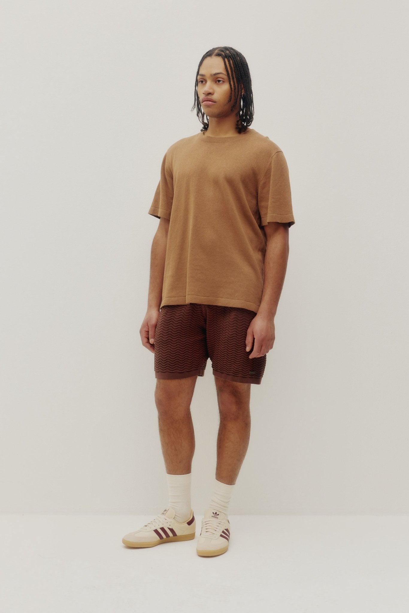 Linen Knit Tee