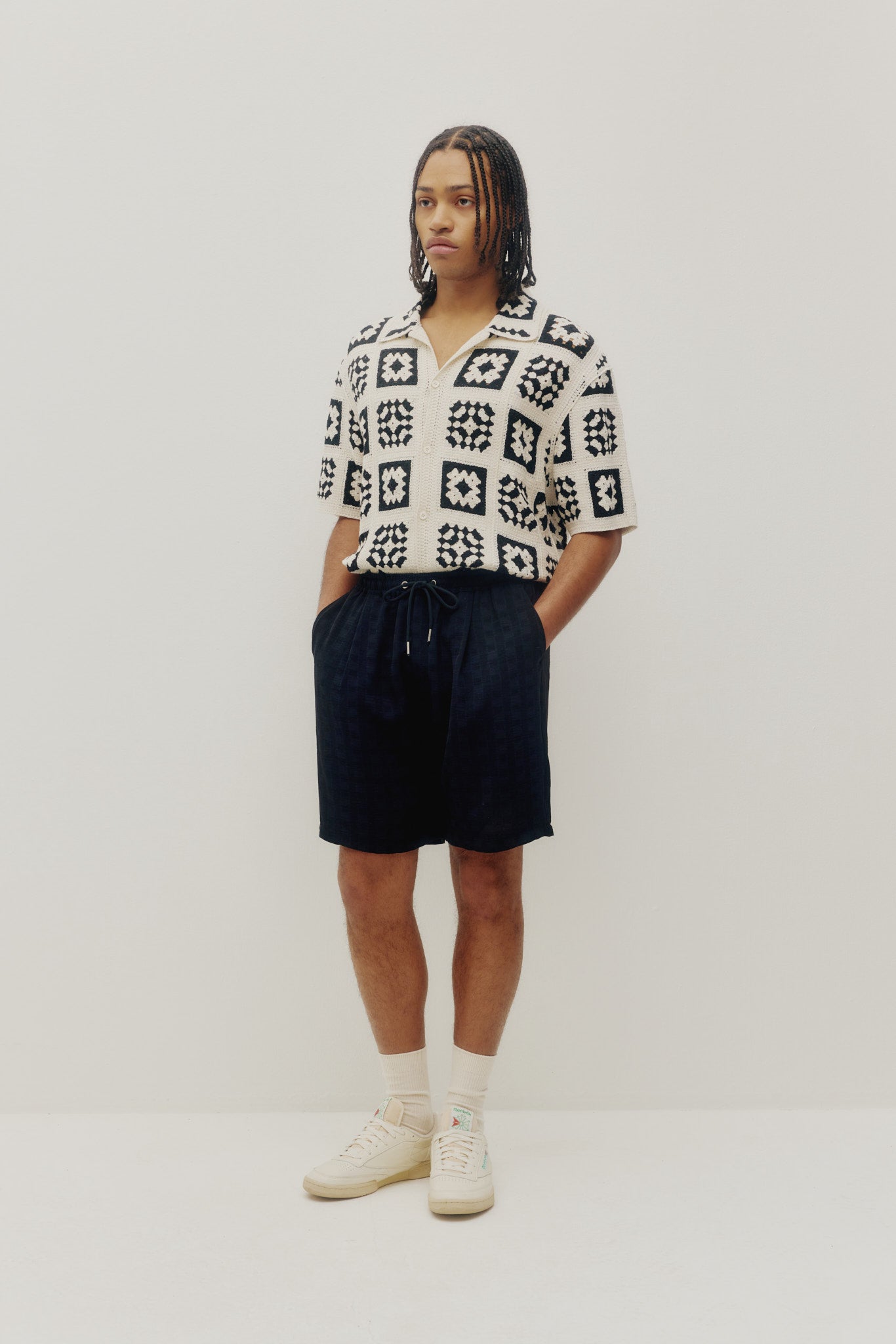 Textured Shorts
