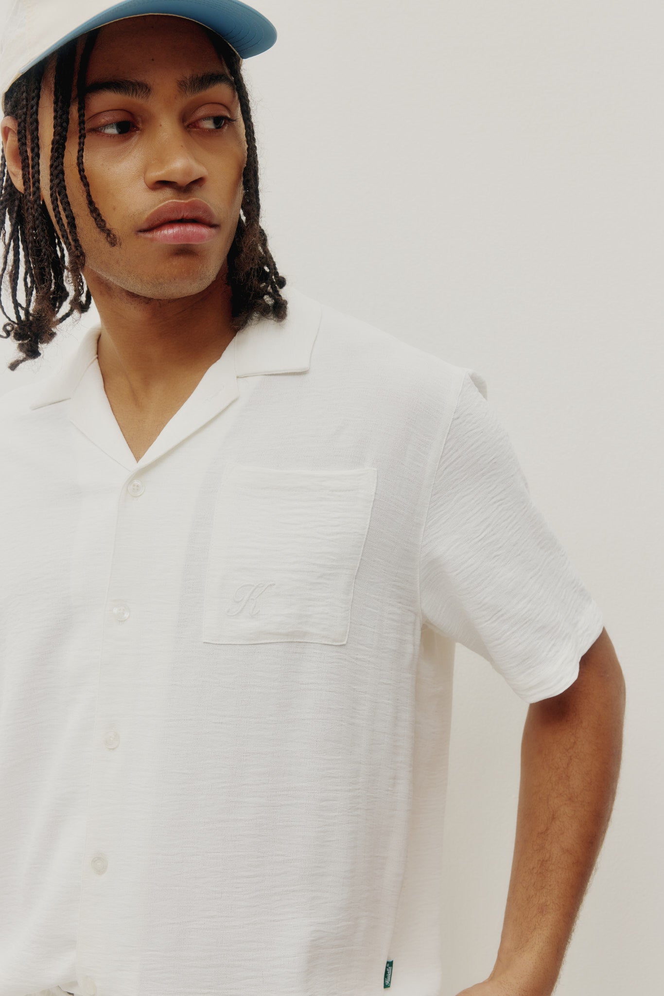Chemise texturée