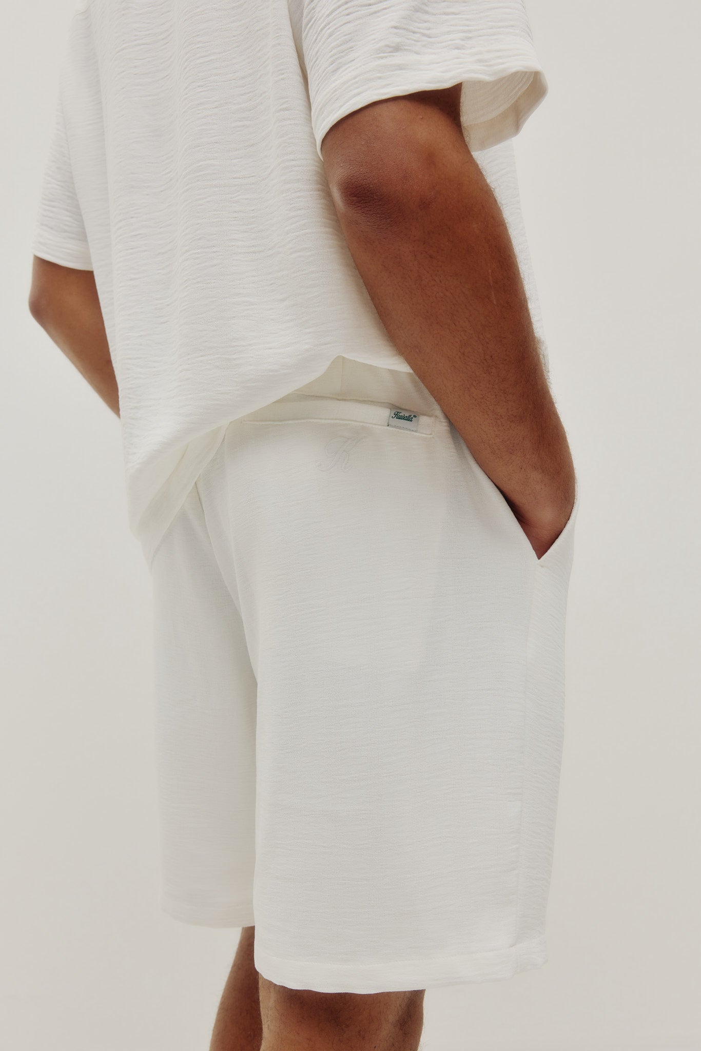 Shorts texturés