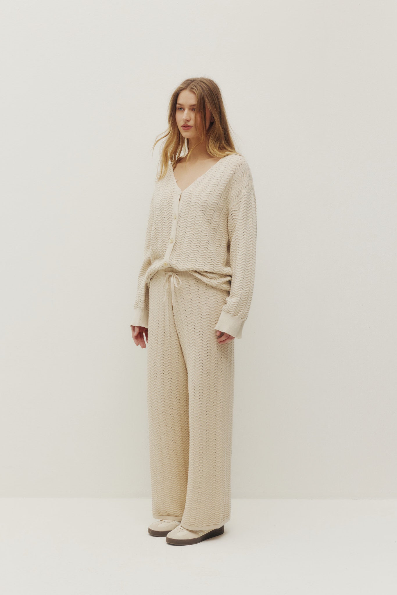 Pantalon texturé Rex