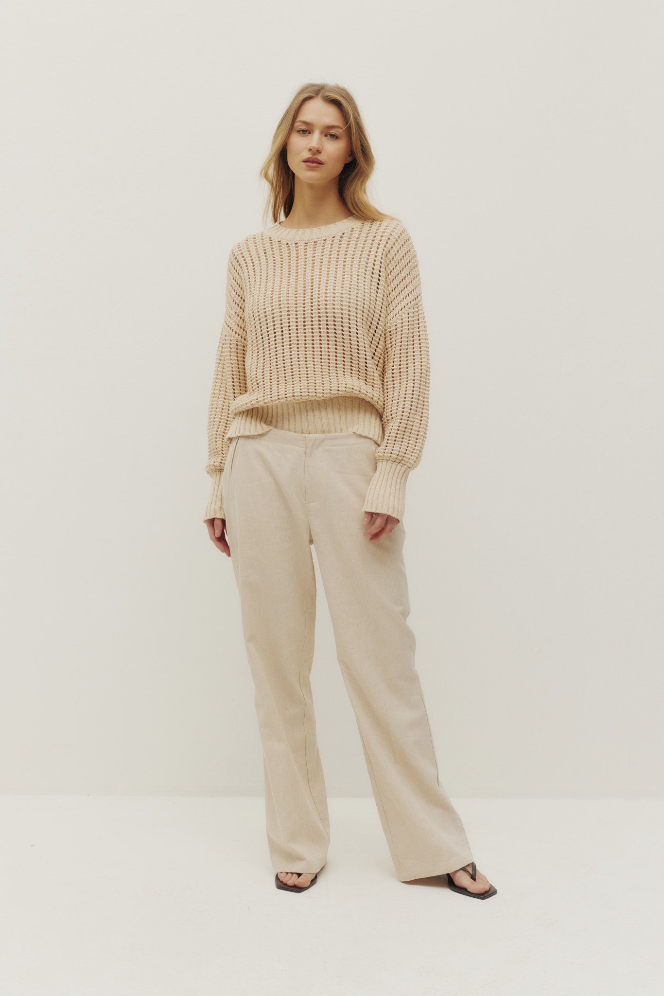 Kyla Net Sweater